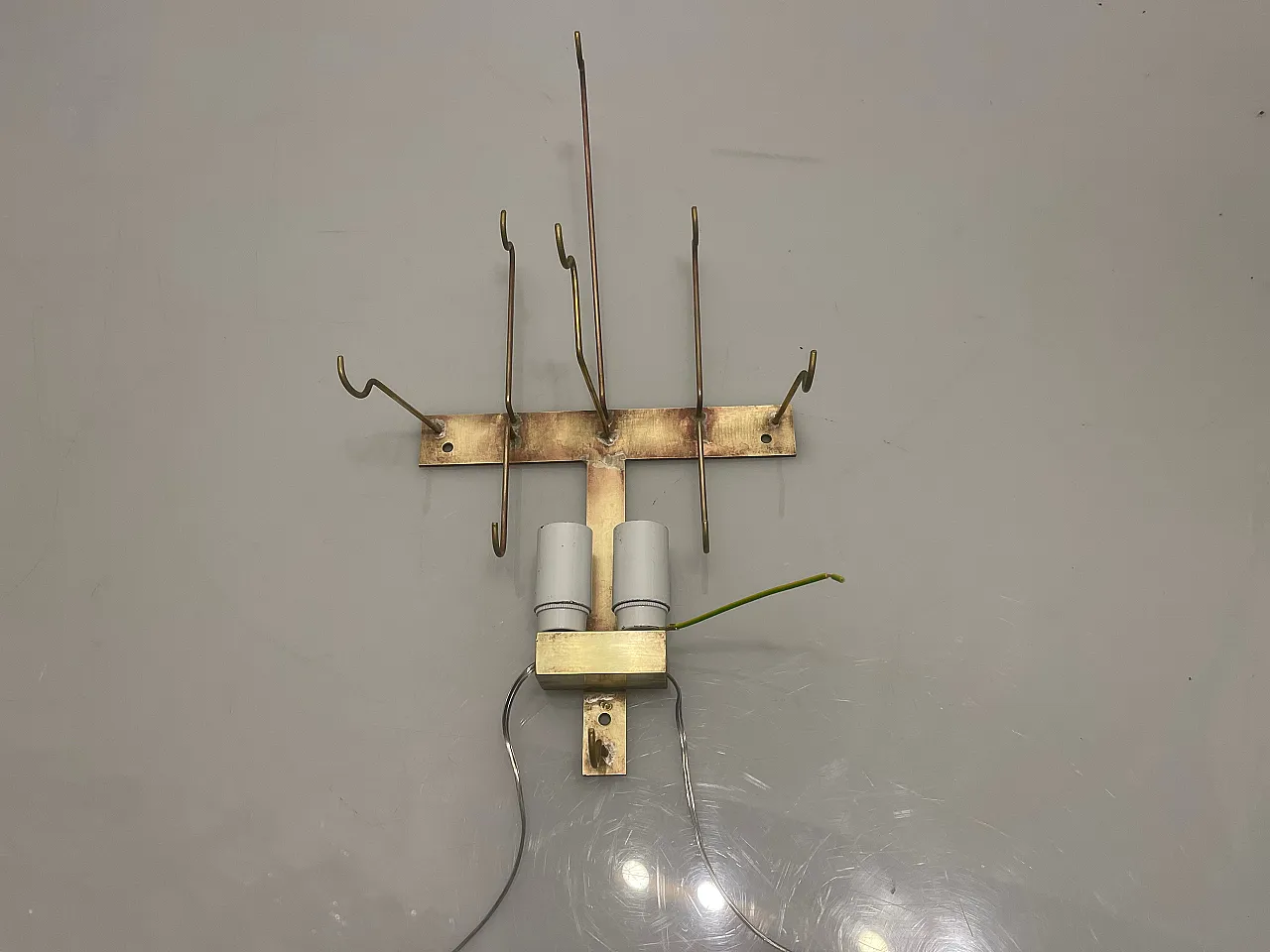 Coppia di appliques a disco di Murano, 1970 7