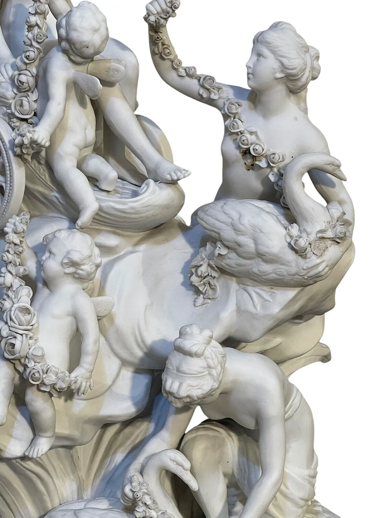 Triumph of Venus in bisque porcelain from Sevres, 18th century 4