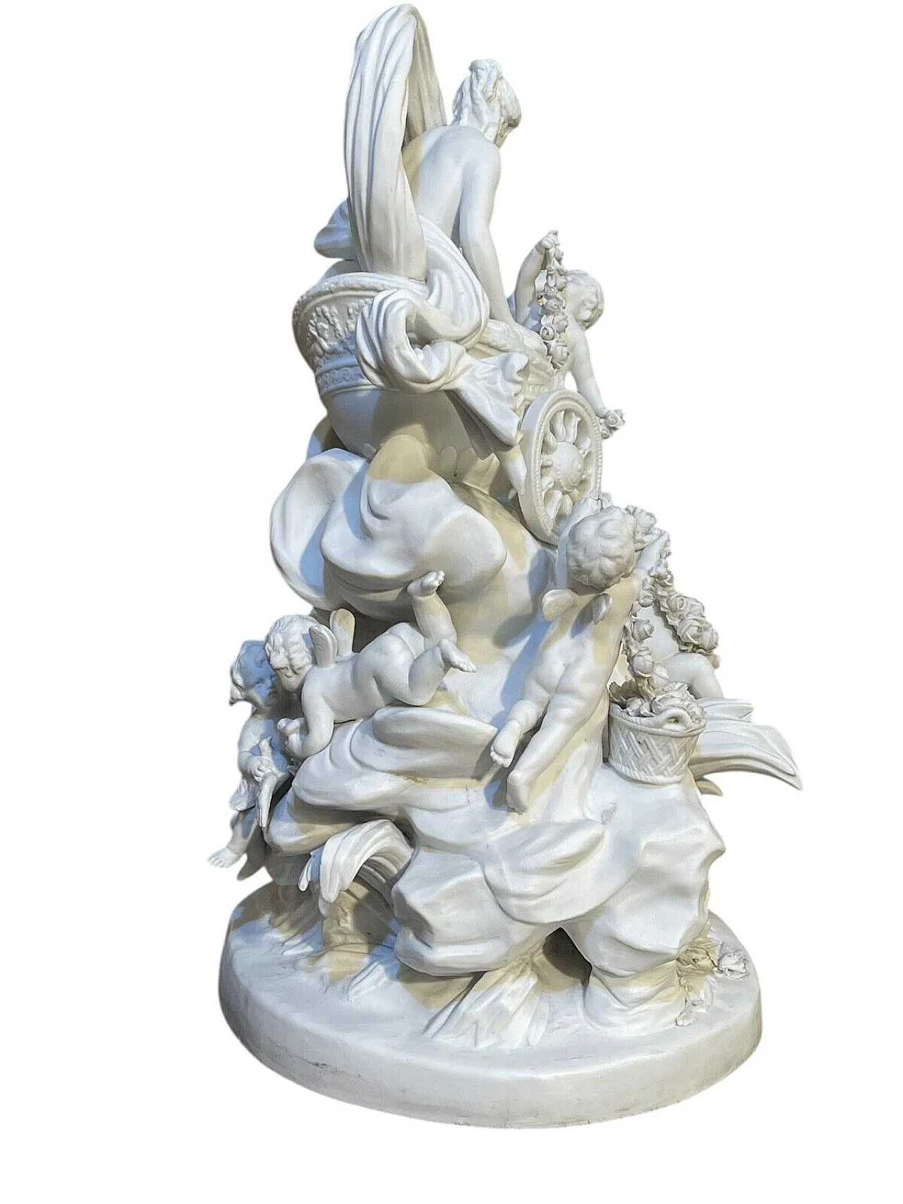 Triumph of Venus in bisque porcelain from Sevres, 18th century 11