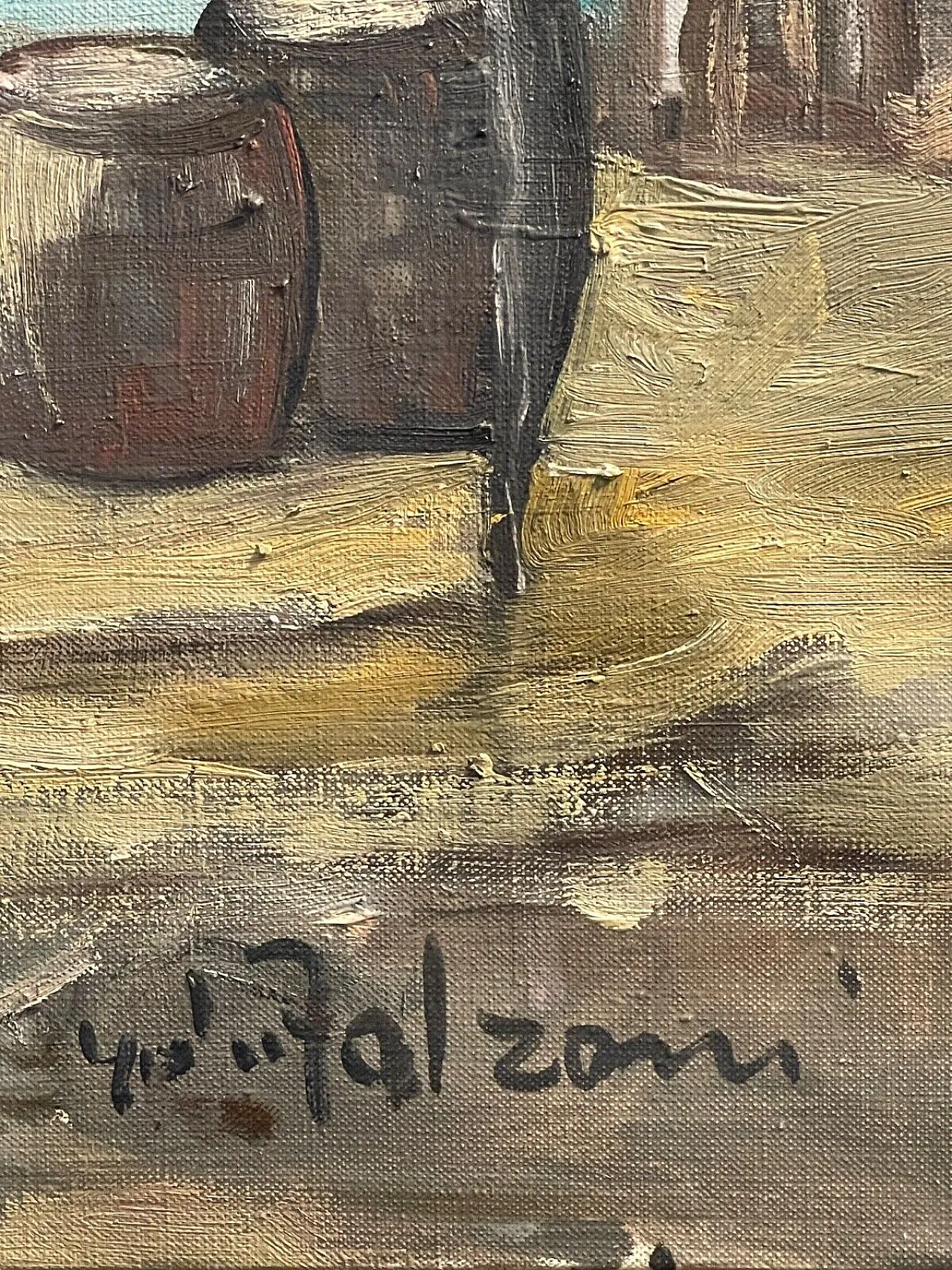 Tower Bridge di Giulio Falzoni, olio su tela, '900 6