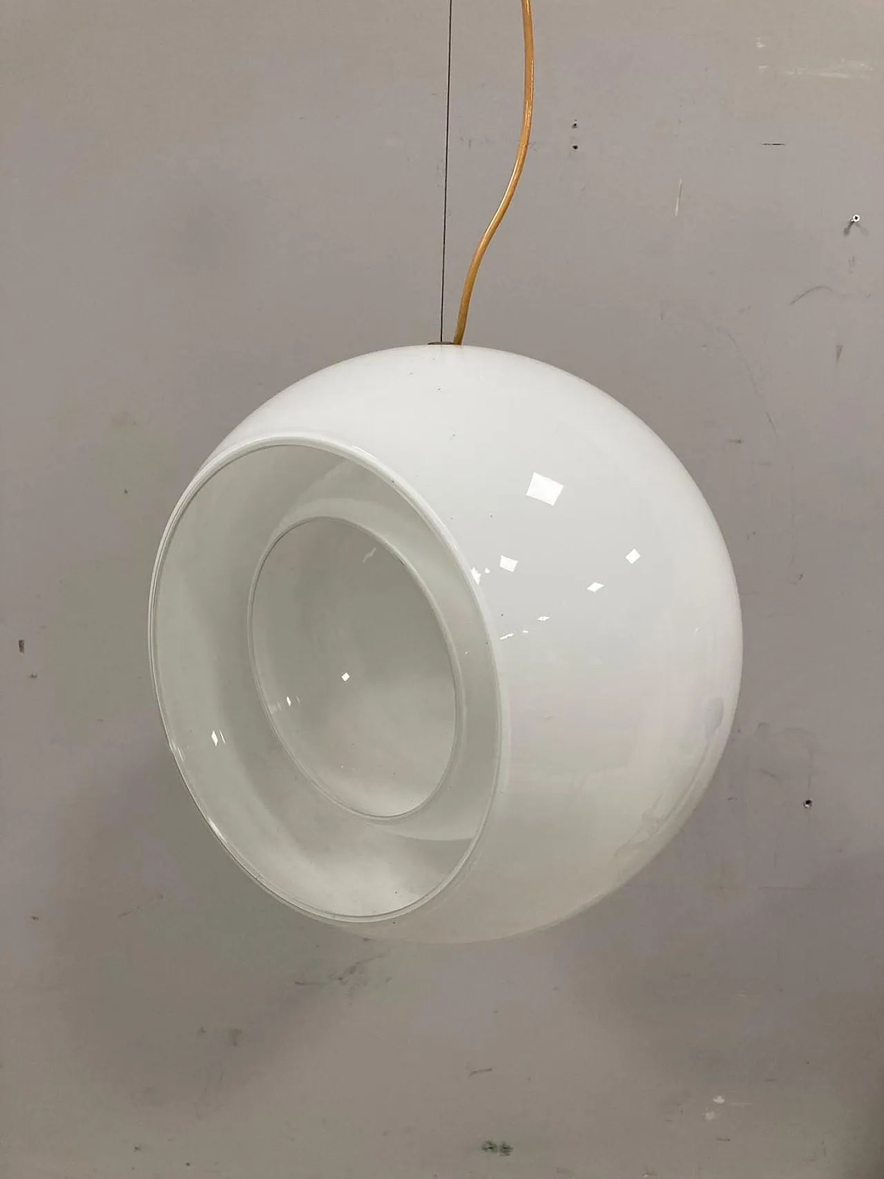 Eclisse Murano Glass Pendant Lamp by Carlo Nason for Mazzega, 60s 8