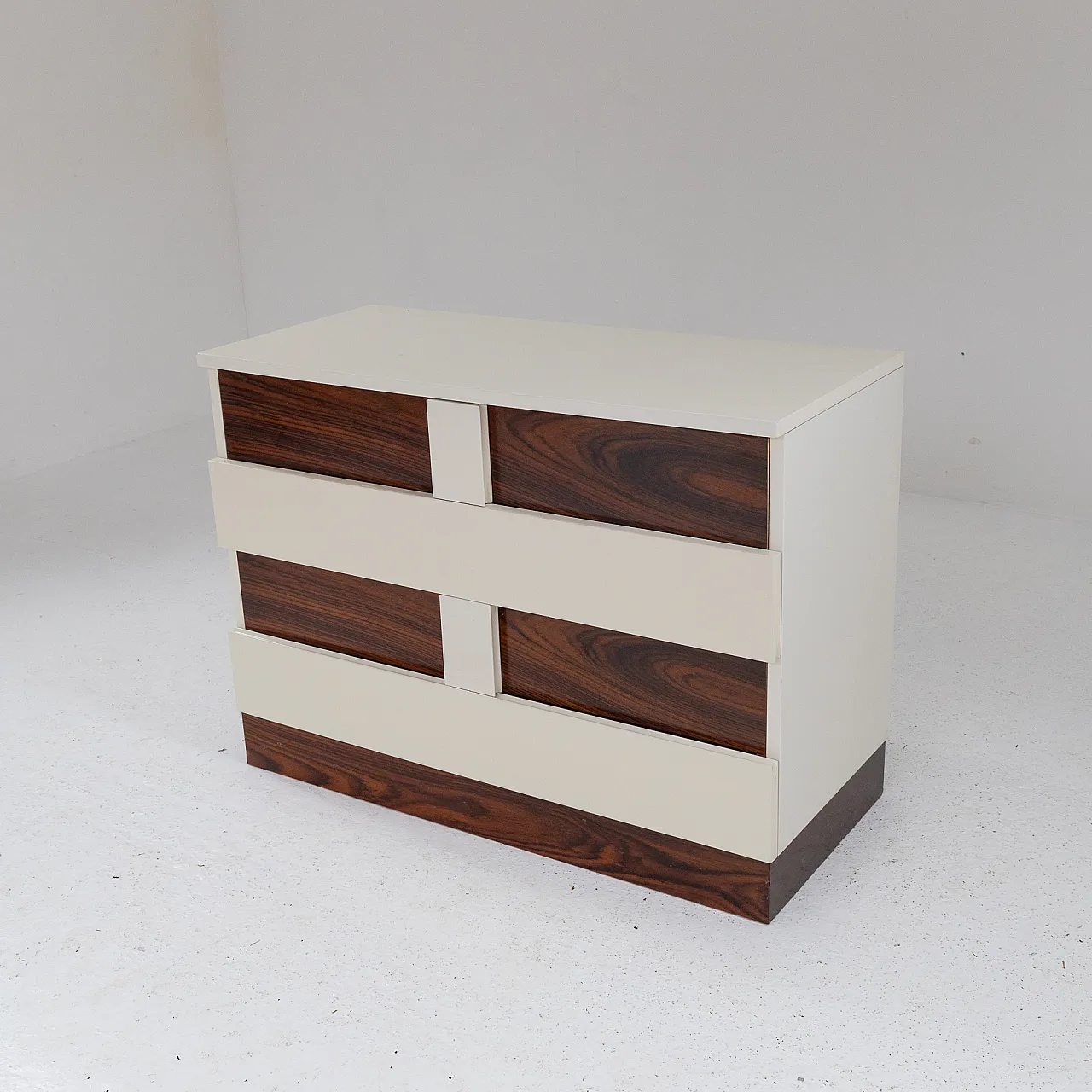 Teak and white Formica dresser, 1970s 3
