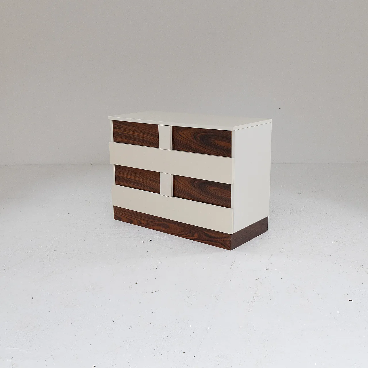 Teak and white Formica dresser, 1970s 6