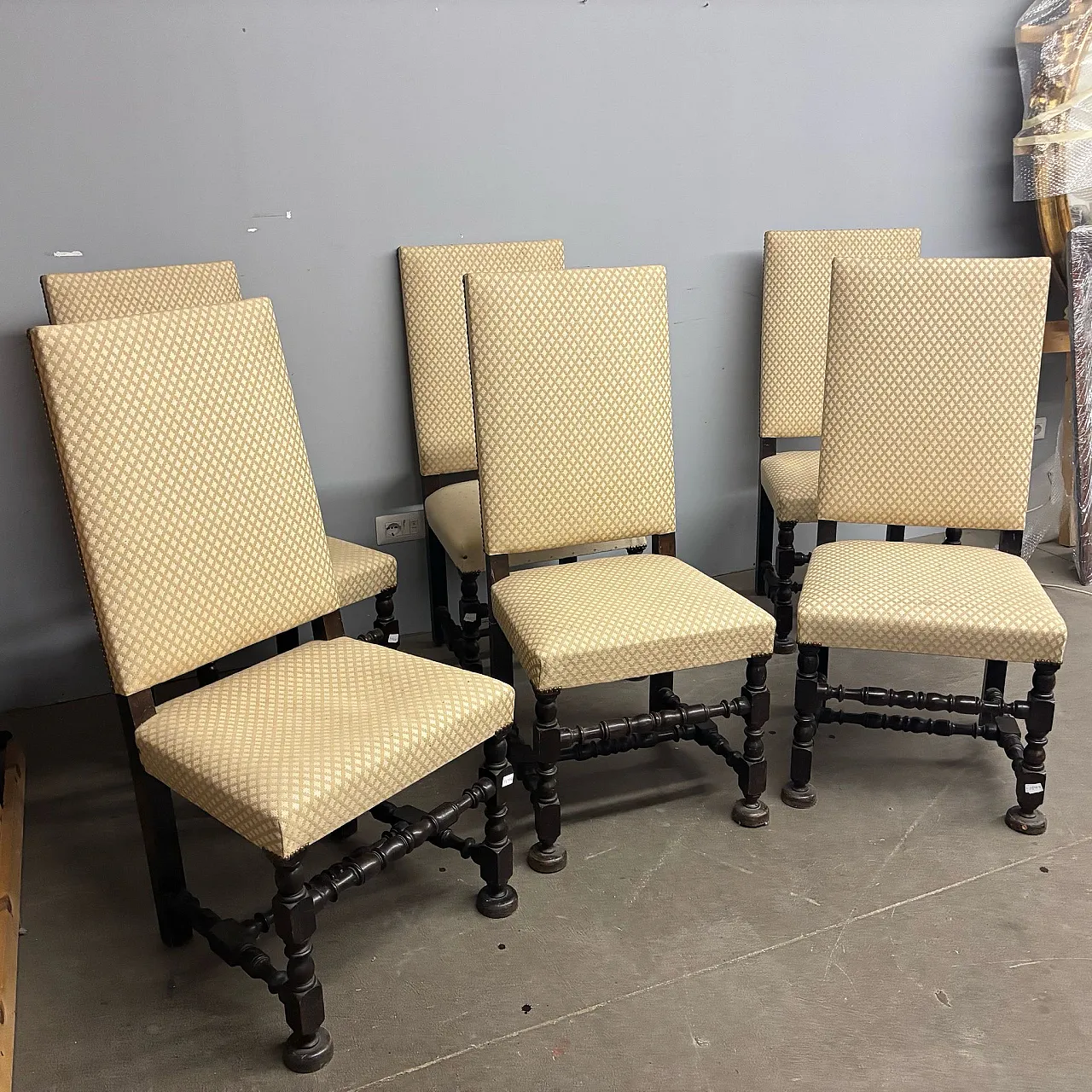 6 sedie a rocchetto, fine '800 2