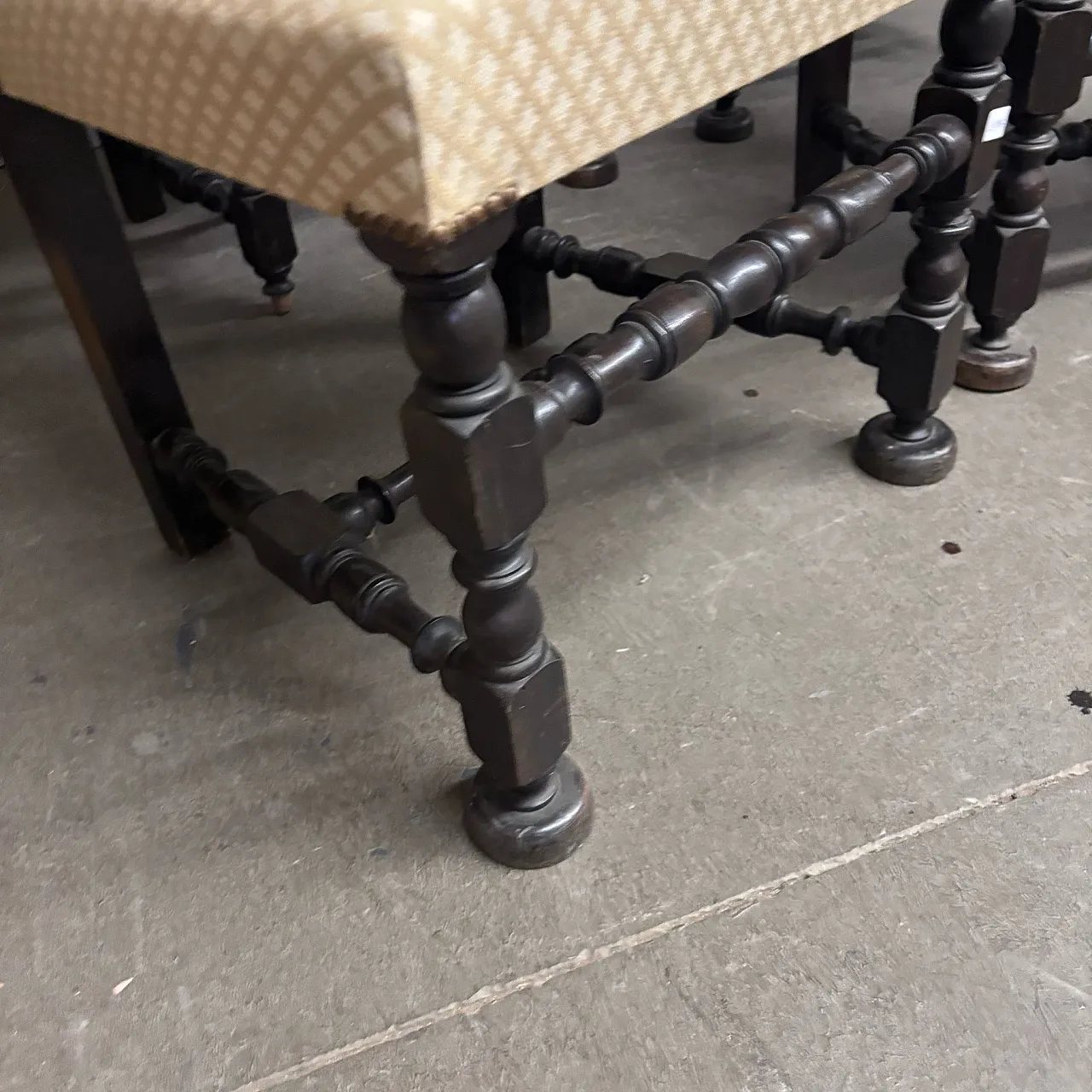 6 sedie a rocchetto, fine '800 17