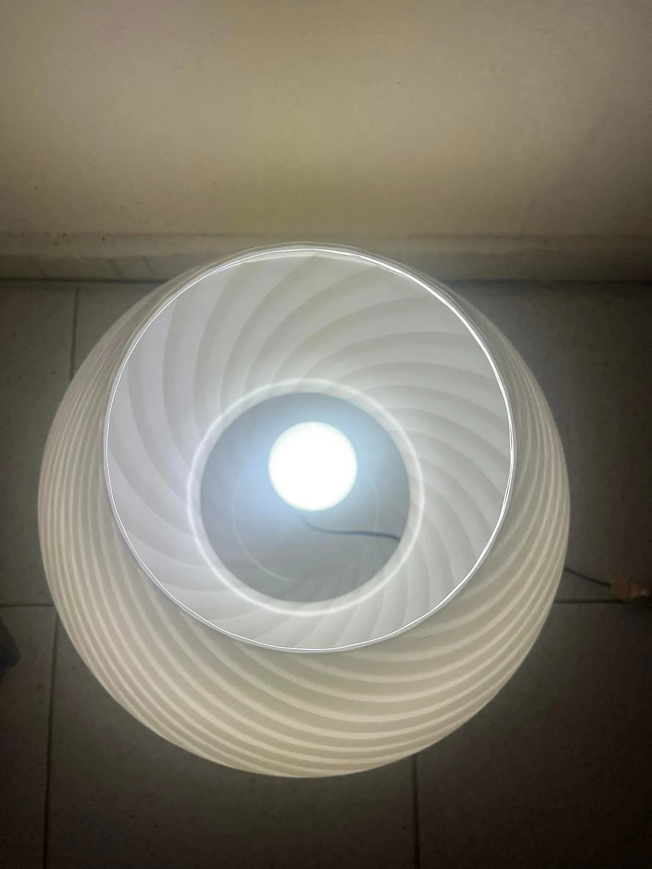 Murano mushroom lamp, 70s 6