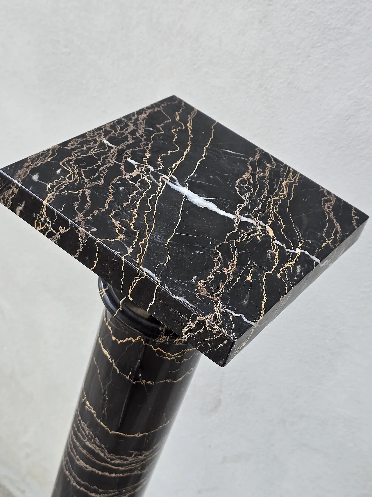 Colonna in Marmo nero primi '900 3