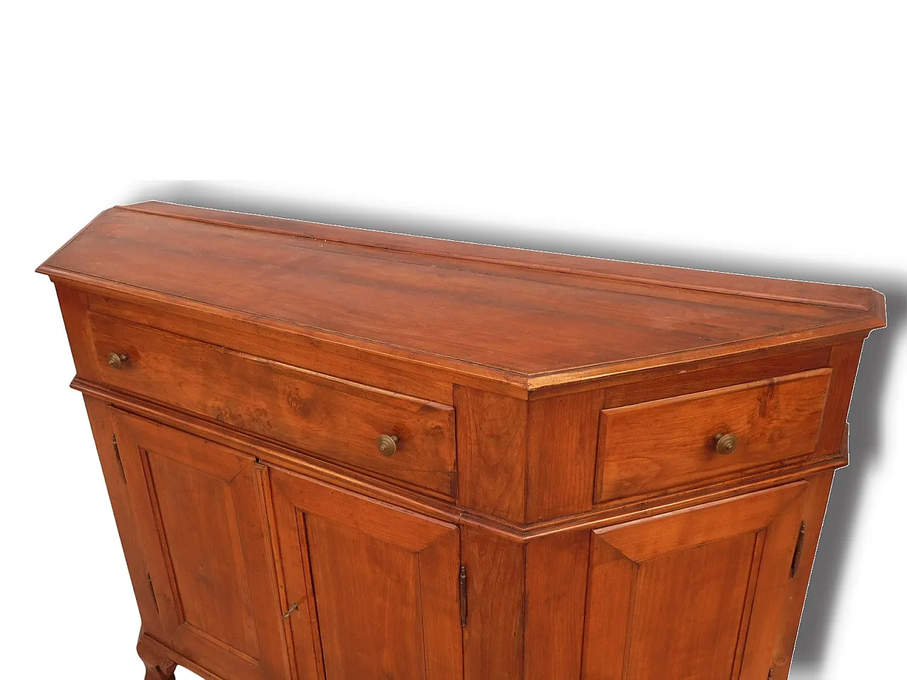 Ccredenza scantonata veneta, fine '700 3