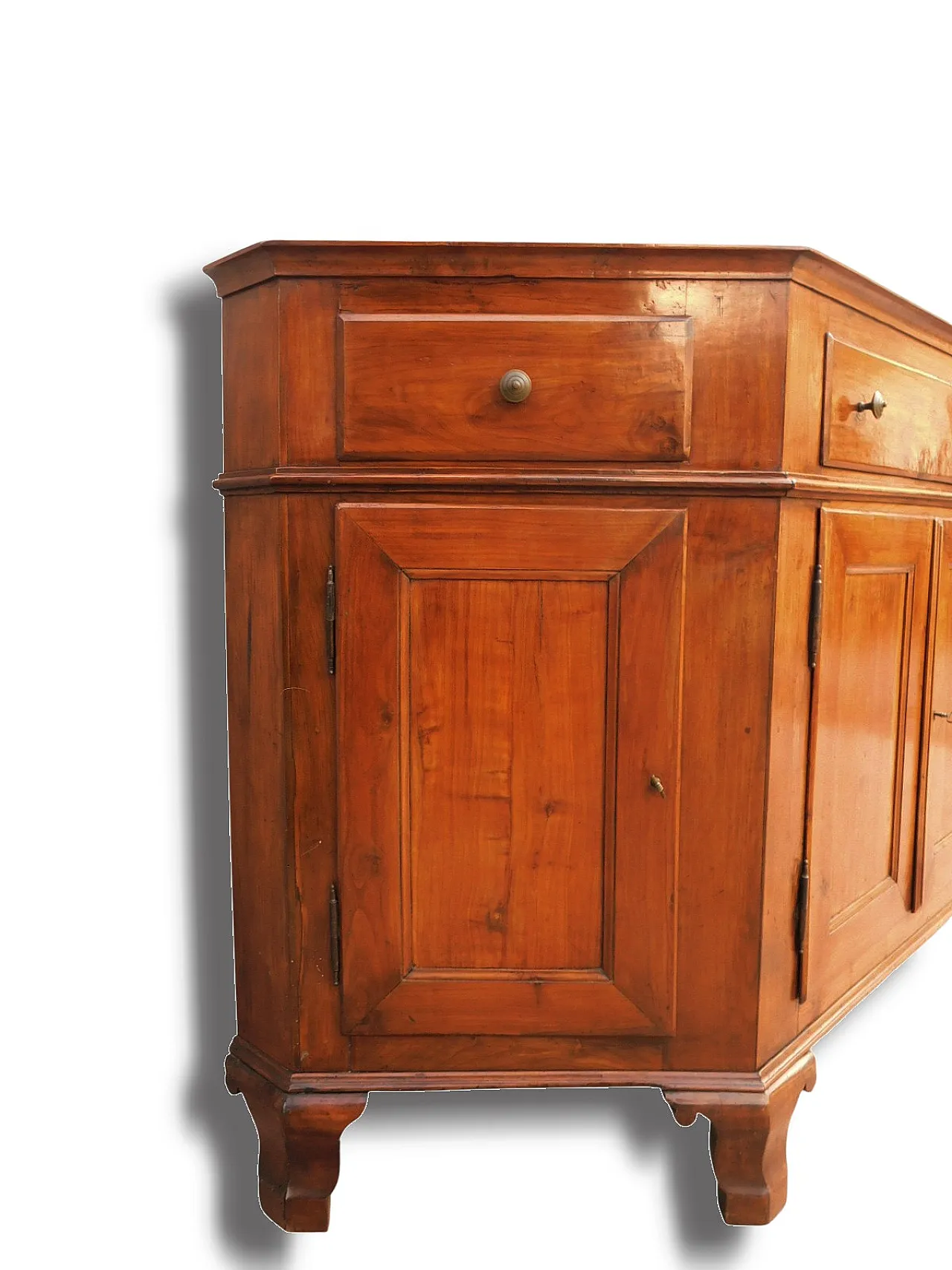 Ccredenza scantonata veneta, fine '700 5