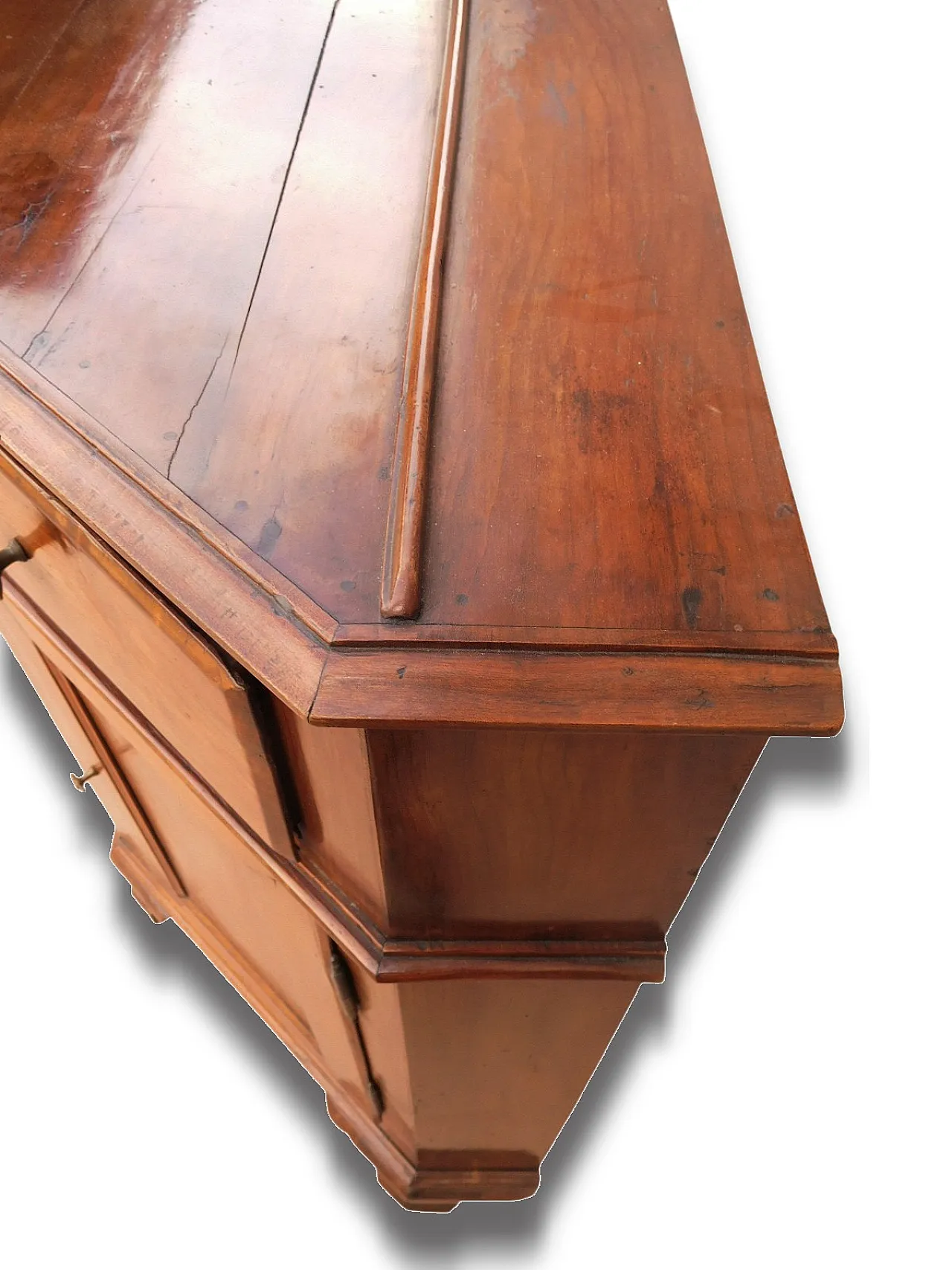 Ccredenza scantonata veneta, fine '700 8