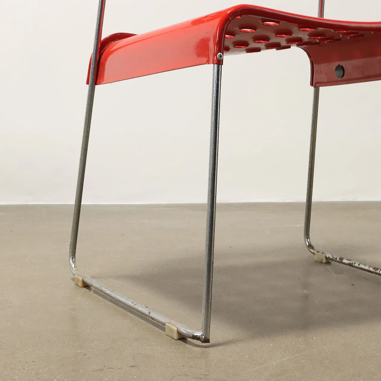 4 Omstak chairs by Rodney Kinsman for Bieffeplast, 1970s 7