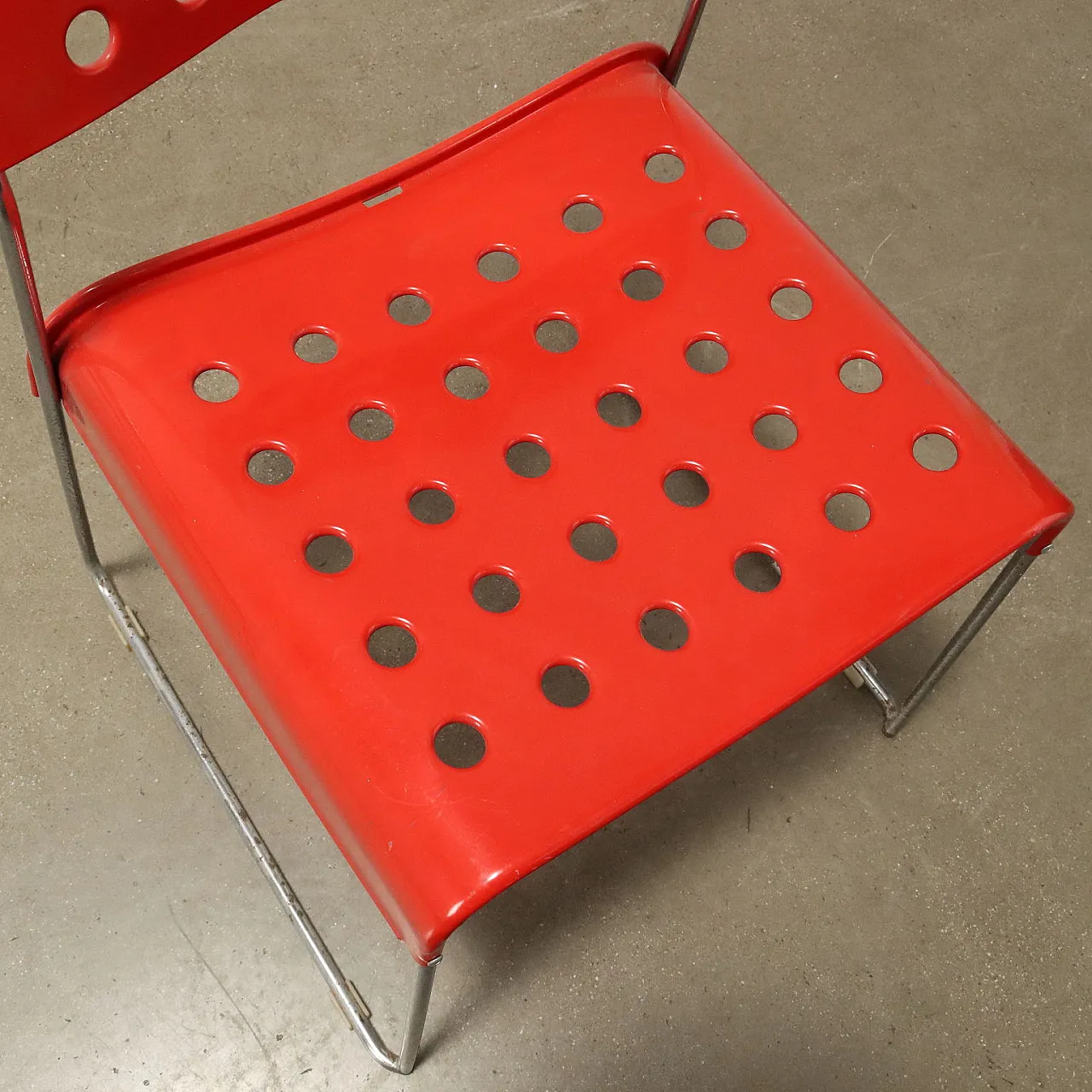 4 Omstak chairs by Rodney Kinsman for Bieffeplast, 1970s 8