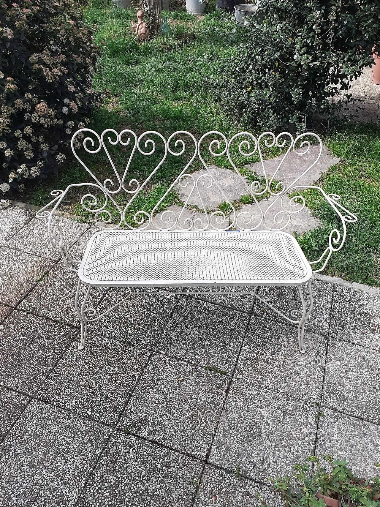 Set giardino in ferro, anni '60 9