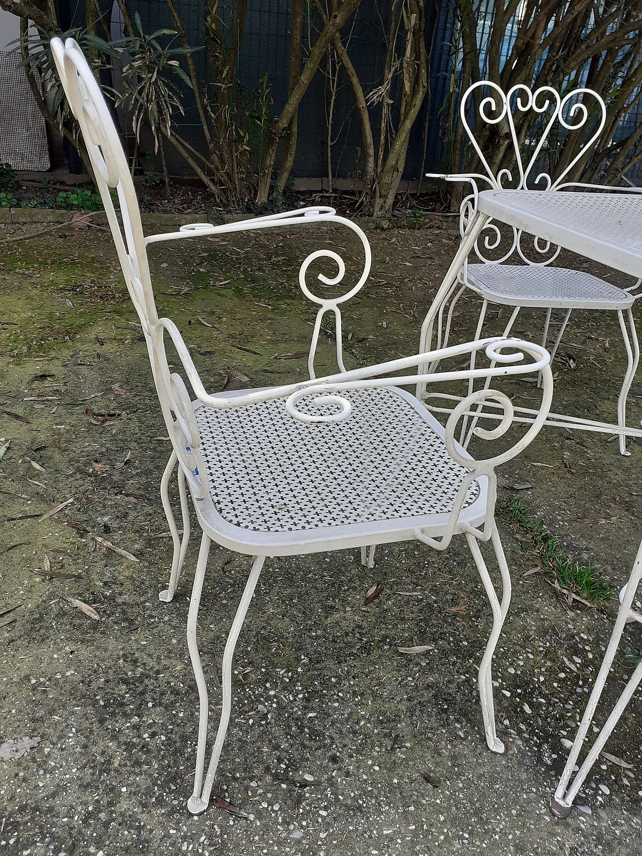 Set giardino in ferro, anni '60 18