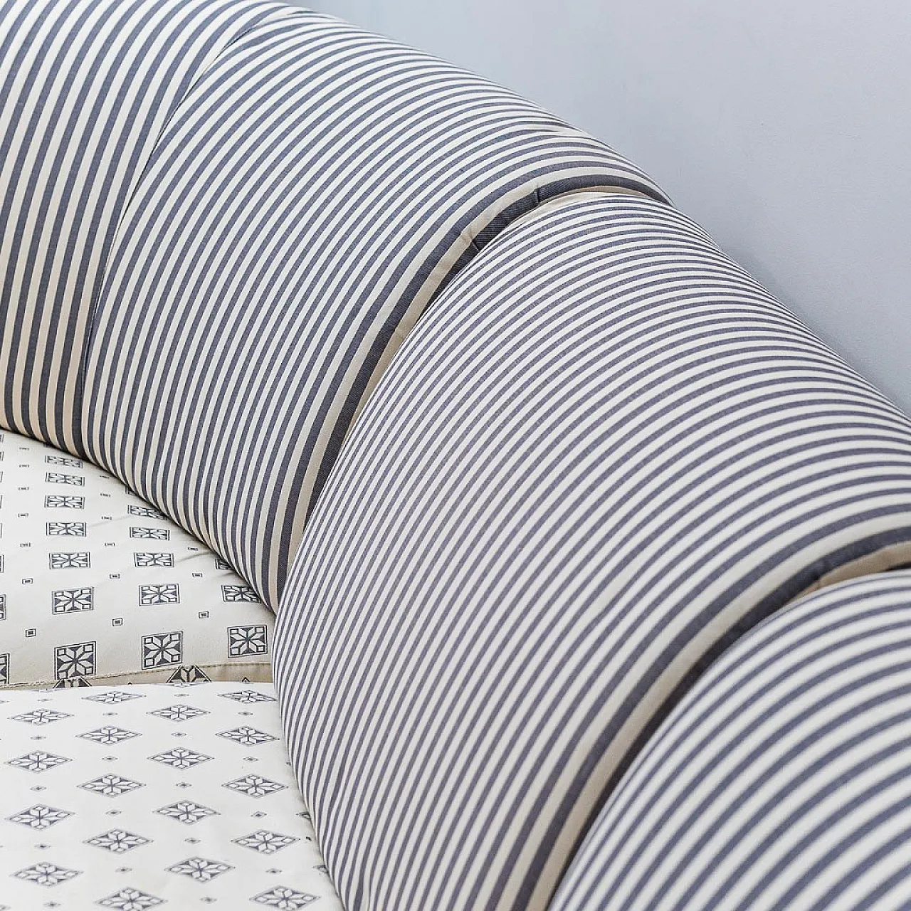 Busnelli Italy modular sofa in fabric, 70s 12