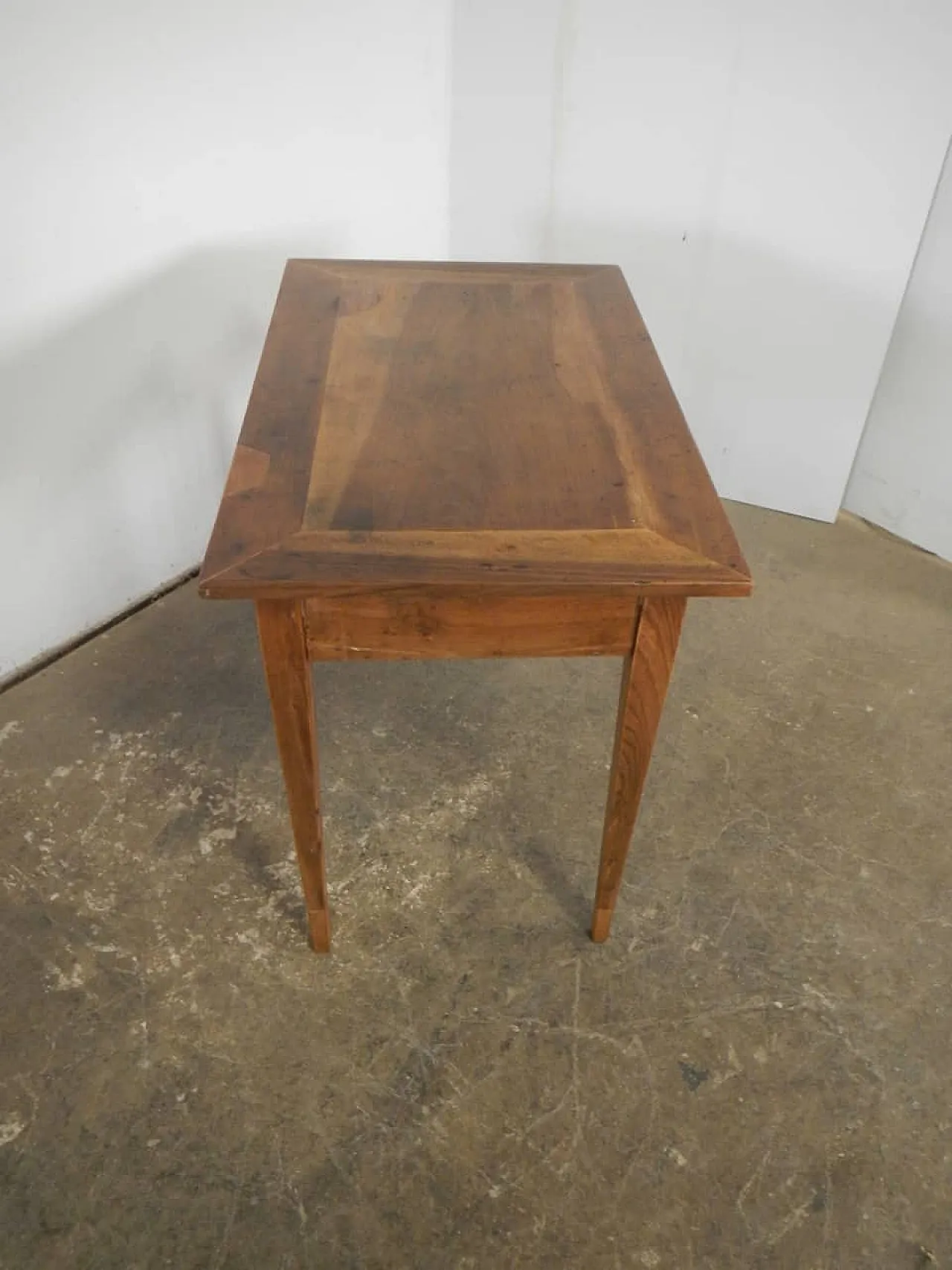 Walnut table with drawer, 1950s 3