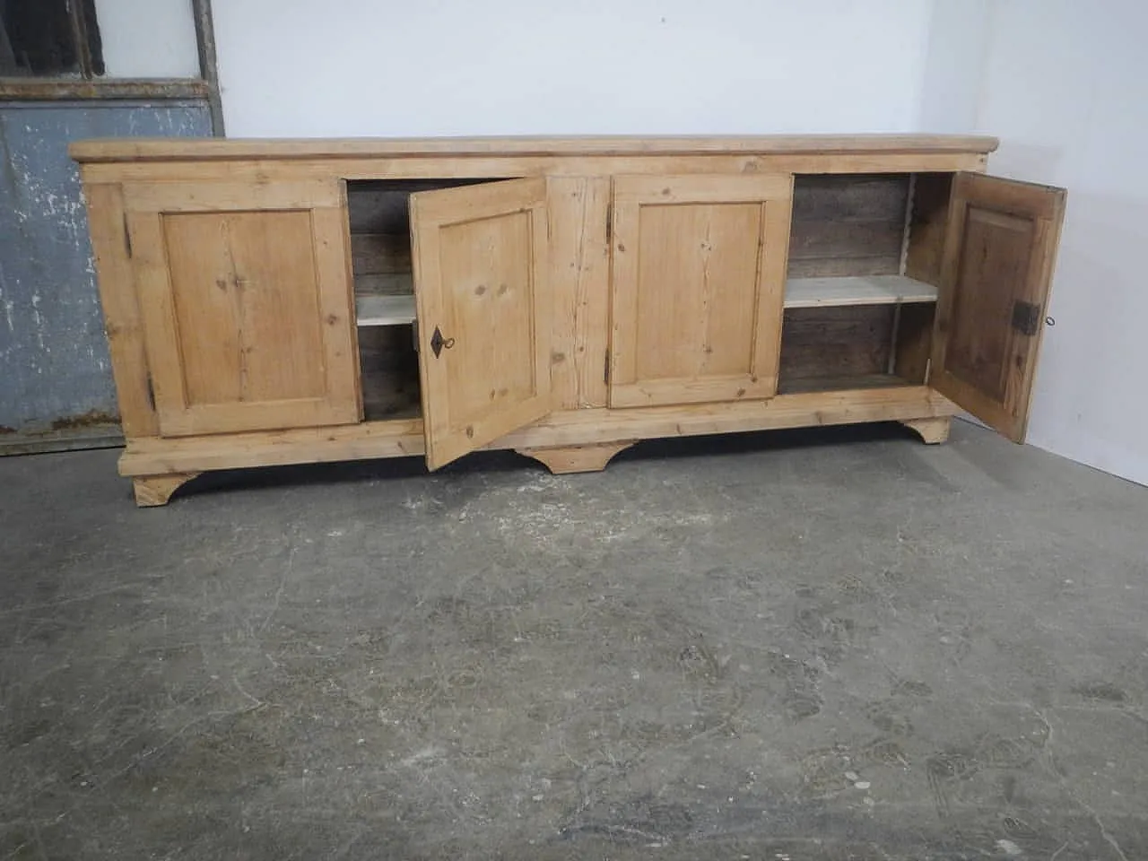 Fir wood sideboard, 1950 3