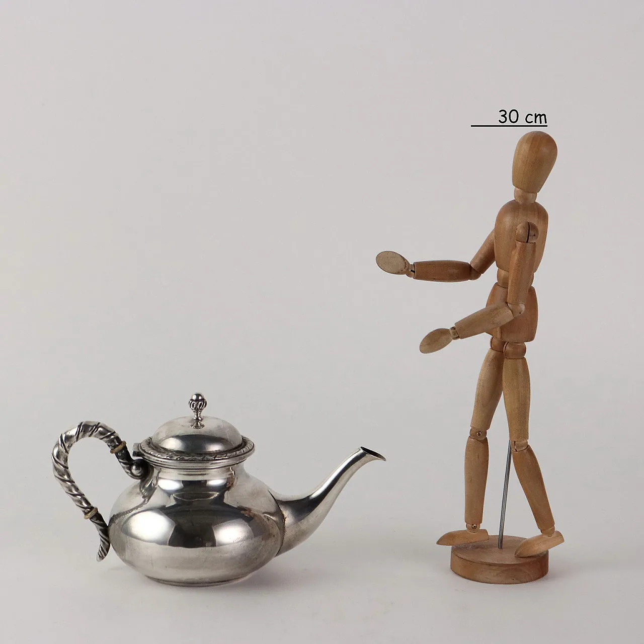 Teiera in argento di A.Cesa Alessandria, '900 2