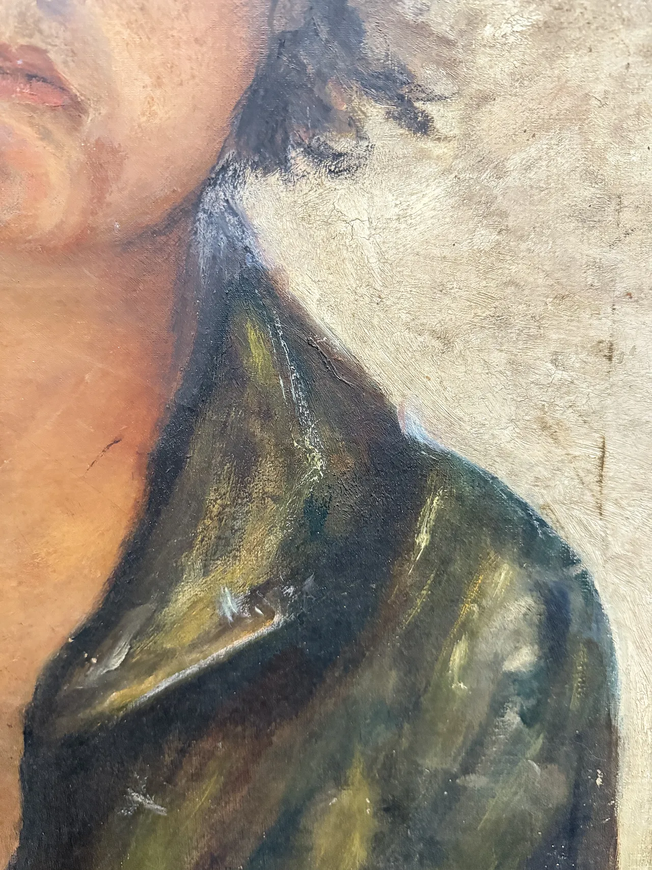 Scugnizzo napoletano, olio su tela, fine '800 7