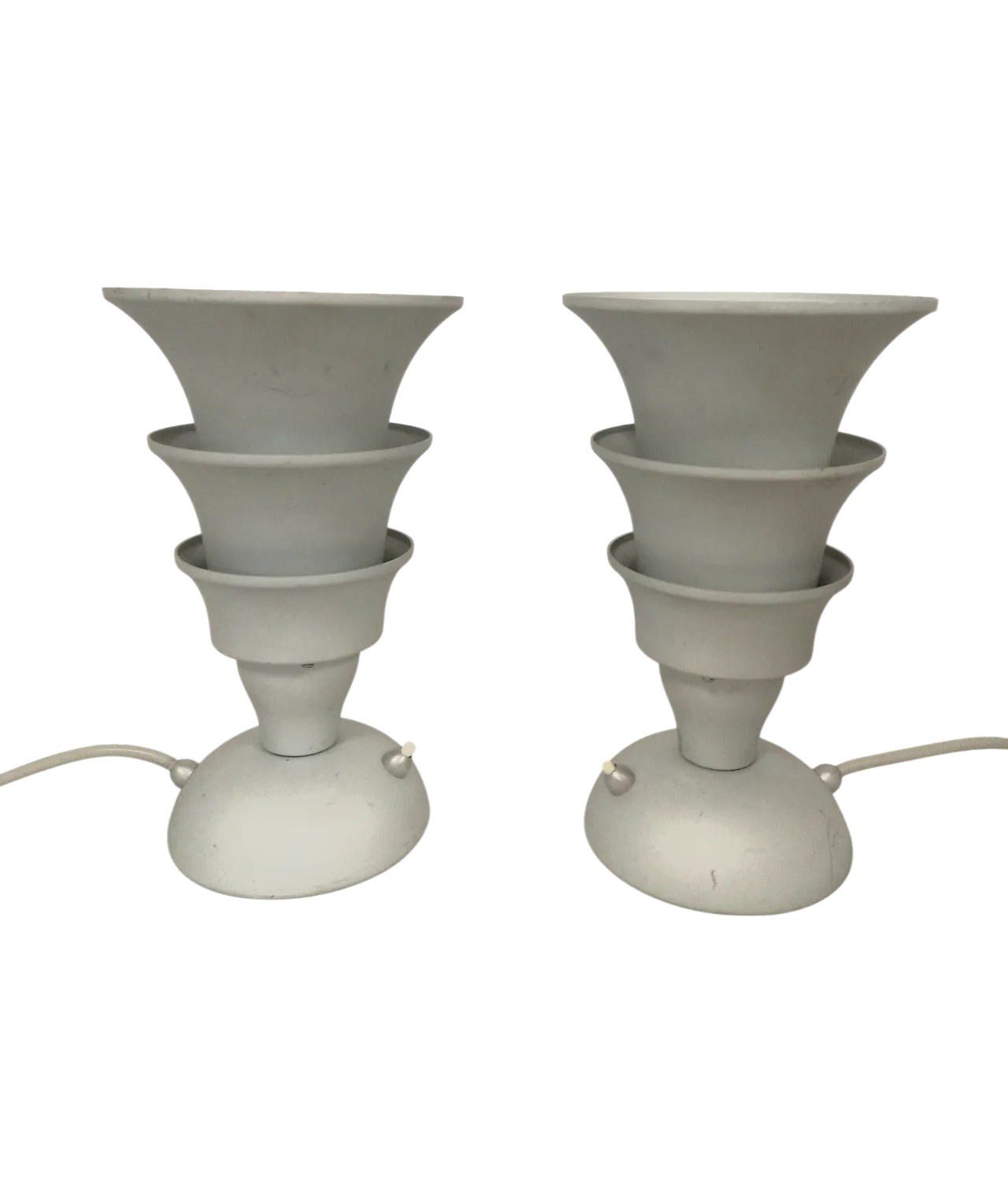 Pair of Hollywood Collection Tronconi Table Lamps 1989 7