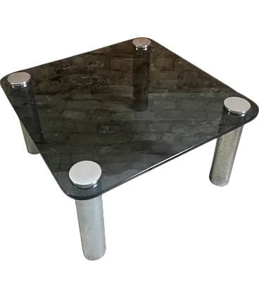 Coffee table 70s COMMER GLASS '