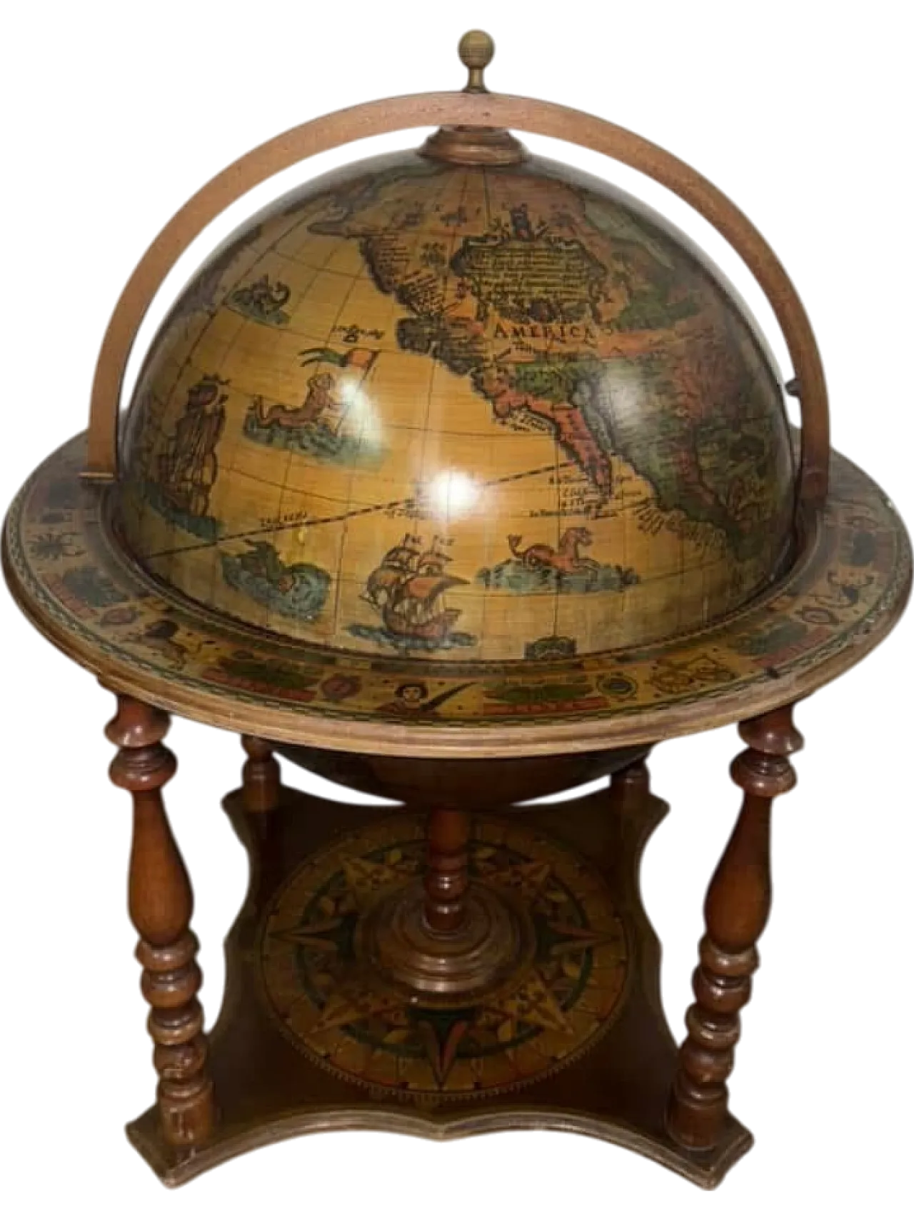 Mappamondo vintage, anni '30 8