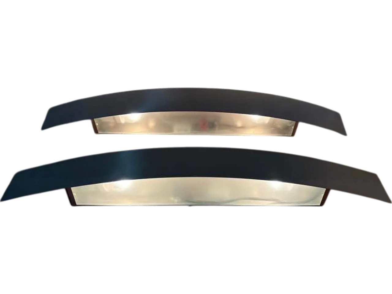 Coppia applique Artemide, anni '70 10