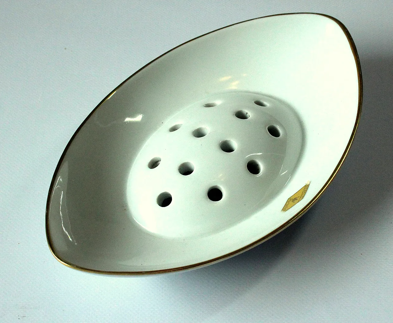 Vaso di porcellana Ikebana di Gerold Baviera, anni '50 2