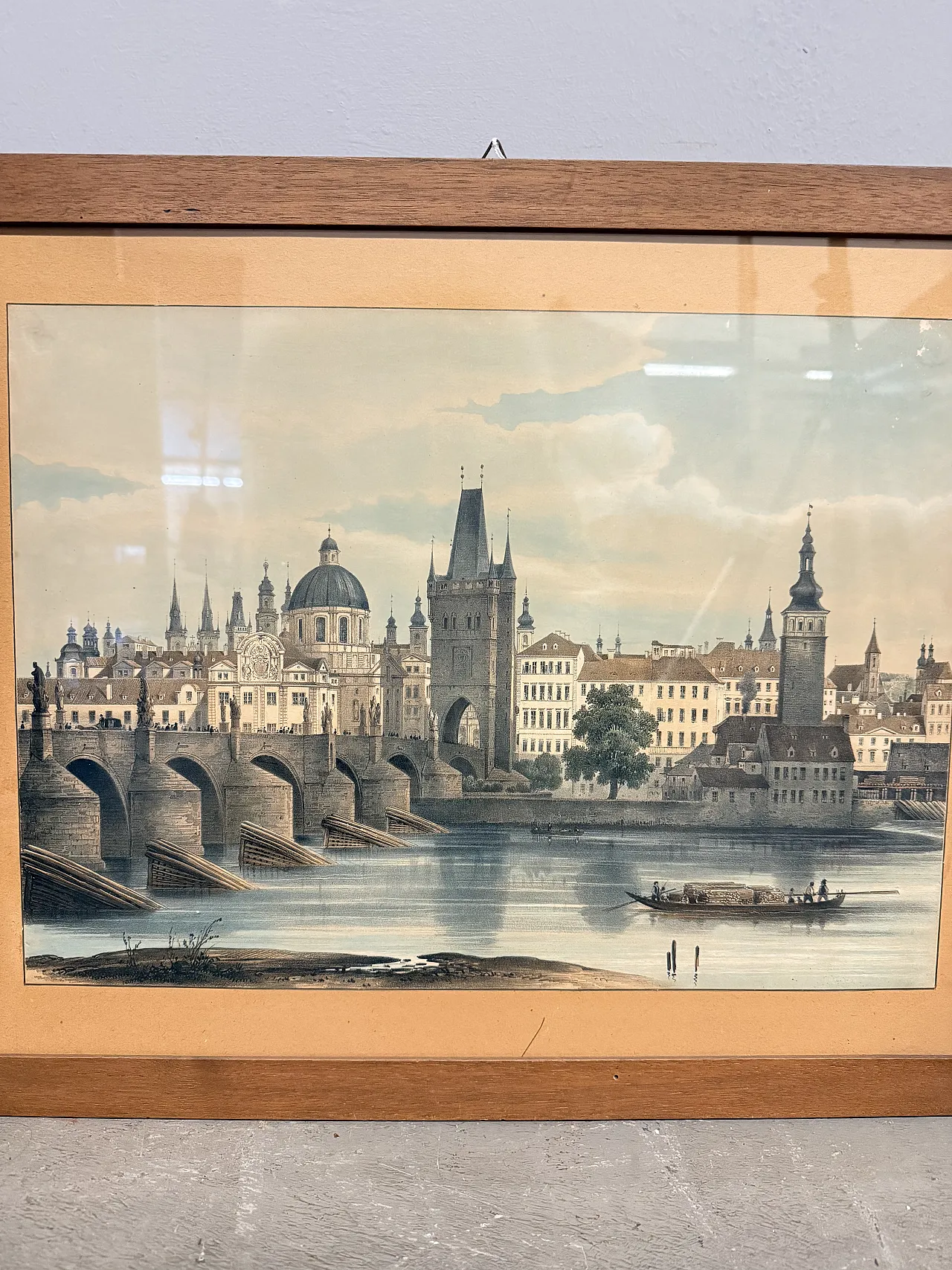 Oleografia Ponte Carlo Praga,  fine '800 6