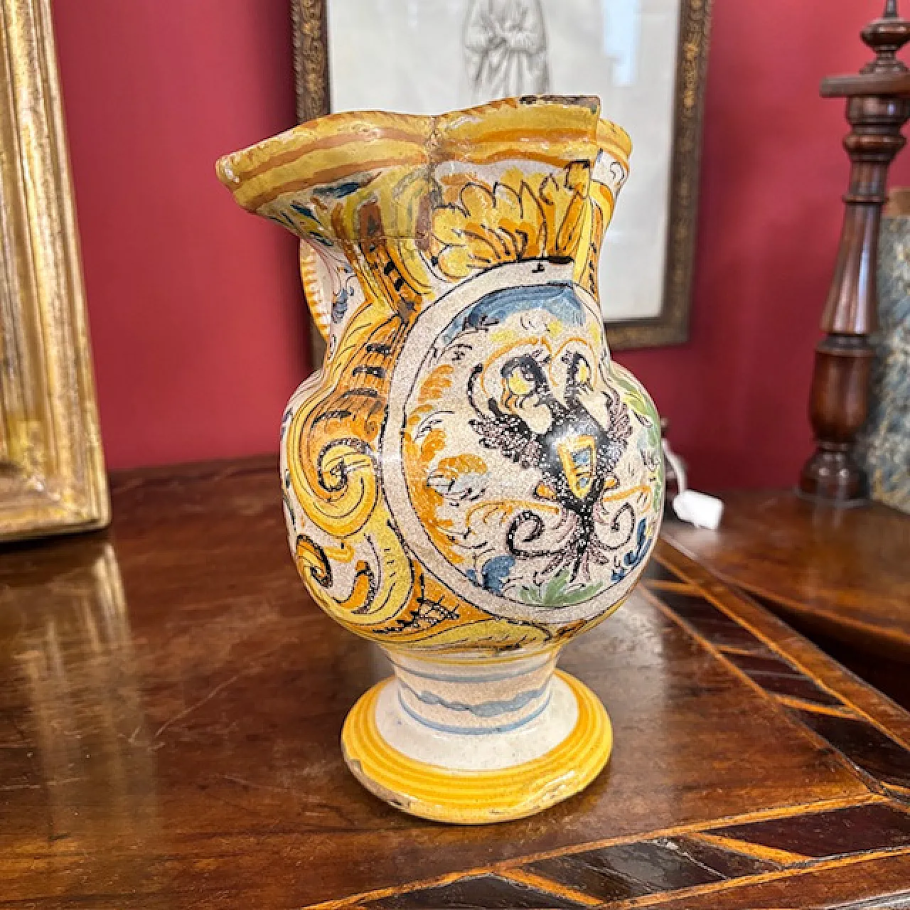 Pitcher Versatoio Pesaro by Callegari and Casali, 18th century 1