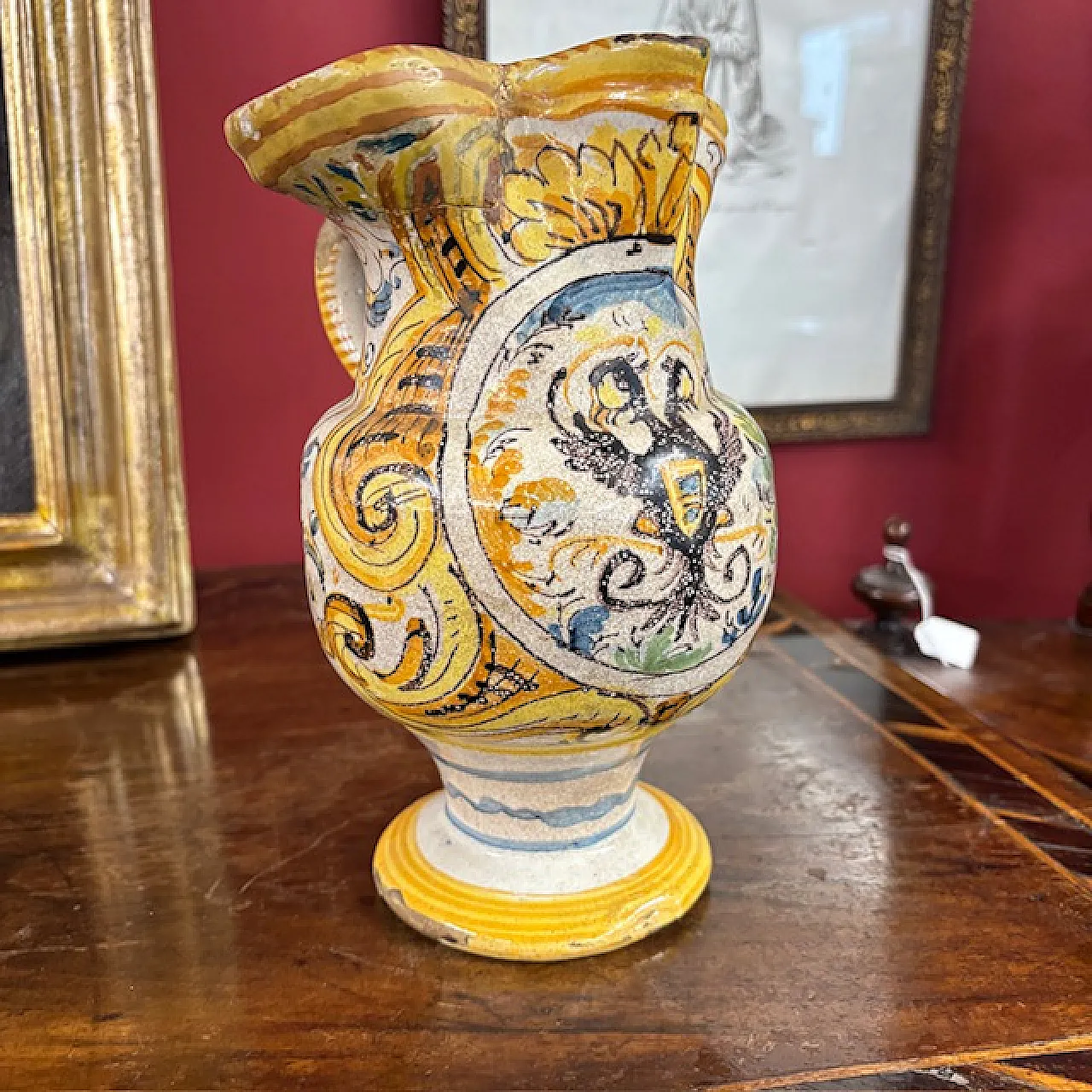 Pitcher Versatoio Pesaro by Callegari and Casali, 18th century 2