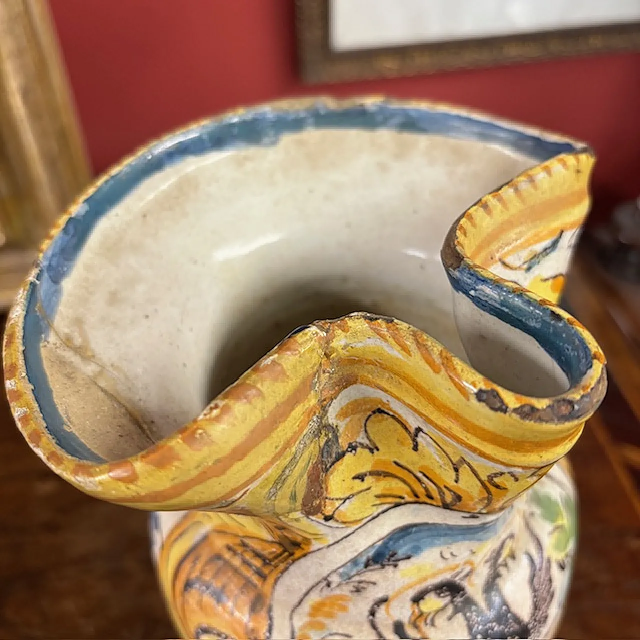 Pitcher Versatoio Pesaro by Callegari and Casali, 18th century 3