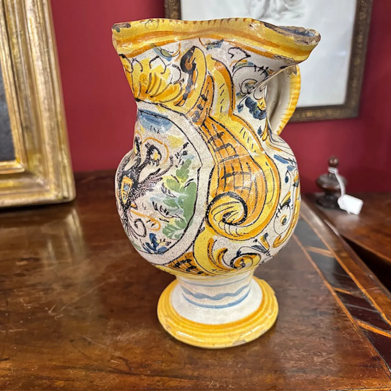 Pitcher Versatoio Pesaro by Callegari and Casali, 18th century 6