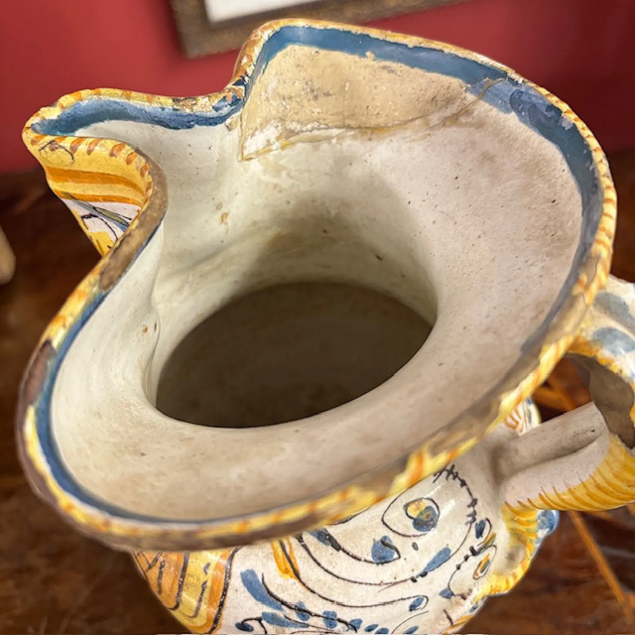 Pitcher Versatoio Pesaro by Callegari and Casali, 18th century 10