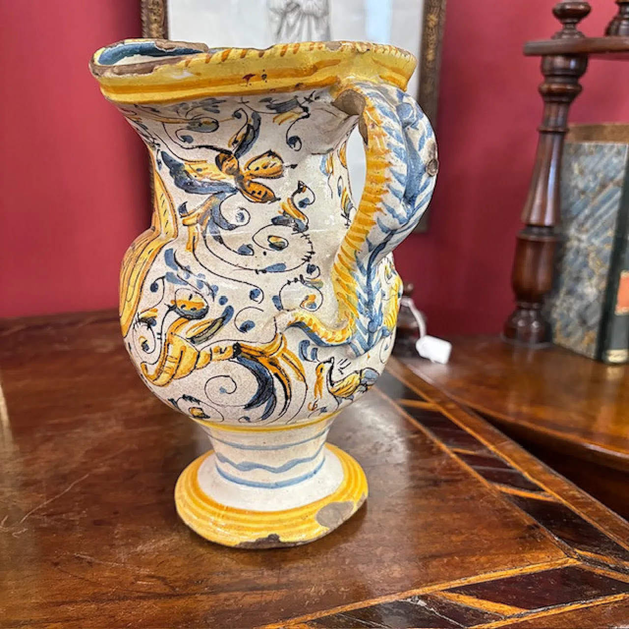Pitcher Versatoio Pesaro by Callegari and Casali, 18th century 12