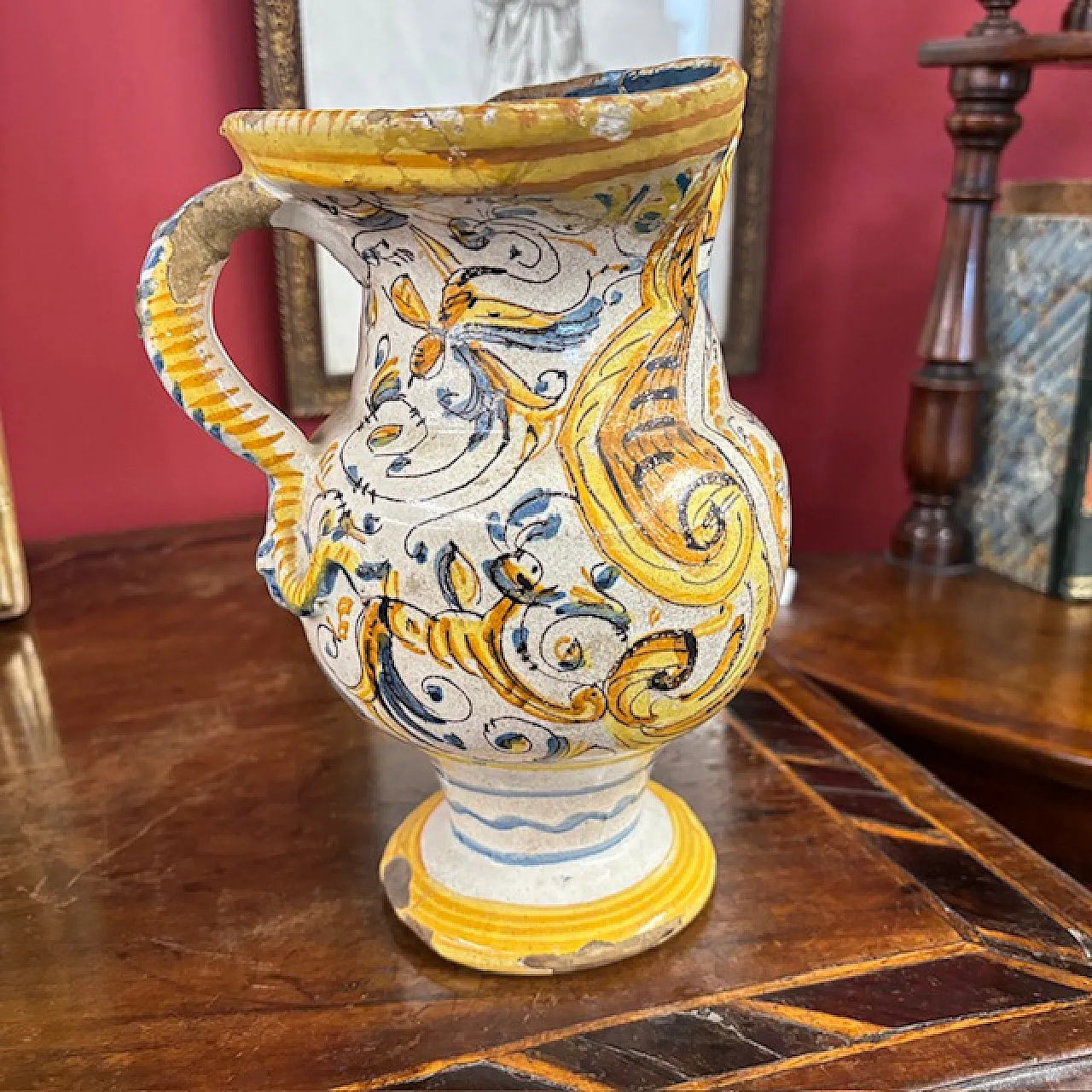 Pitcher Versatoio Pesaro by Callegari and Casali, 18th century 13