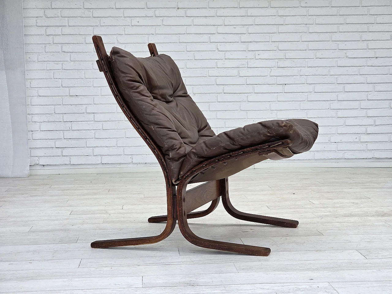 Norwegian armchair by Ingmar Relling, model "Siesta" for Westnofa, 70s 1