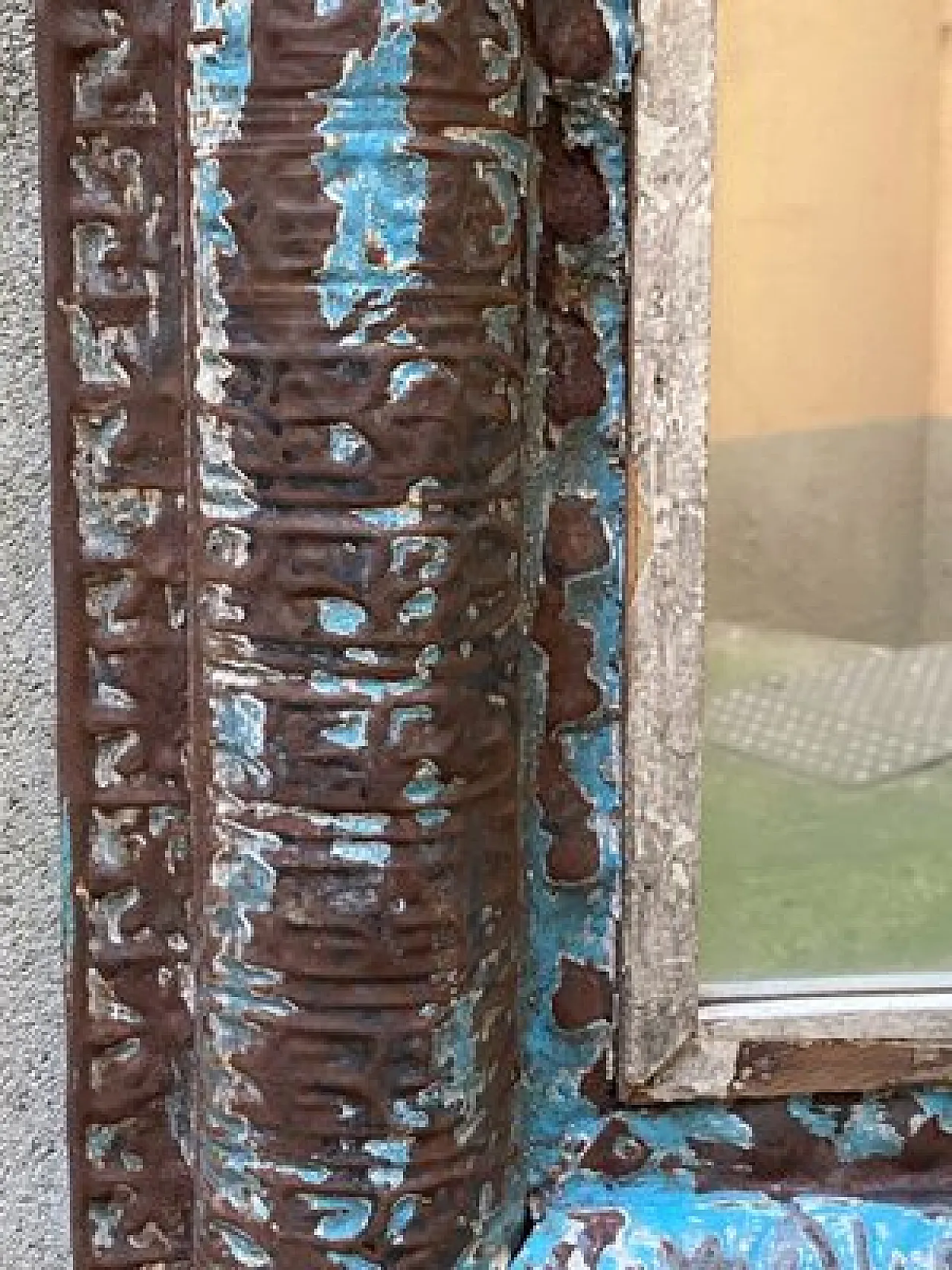 Specchio in metallo, anni '90 6