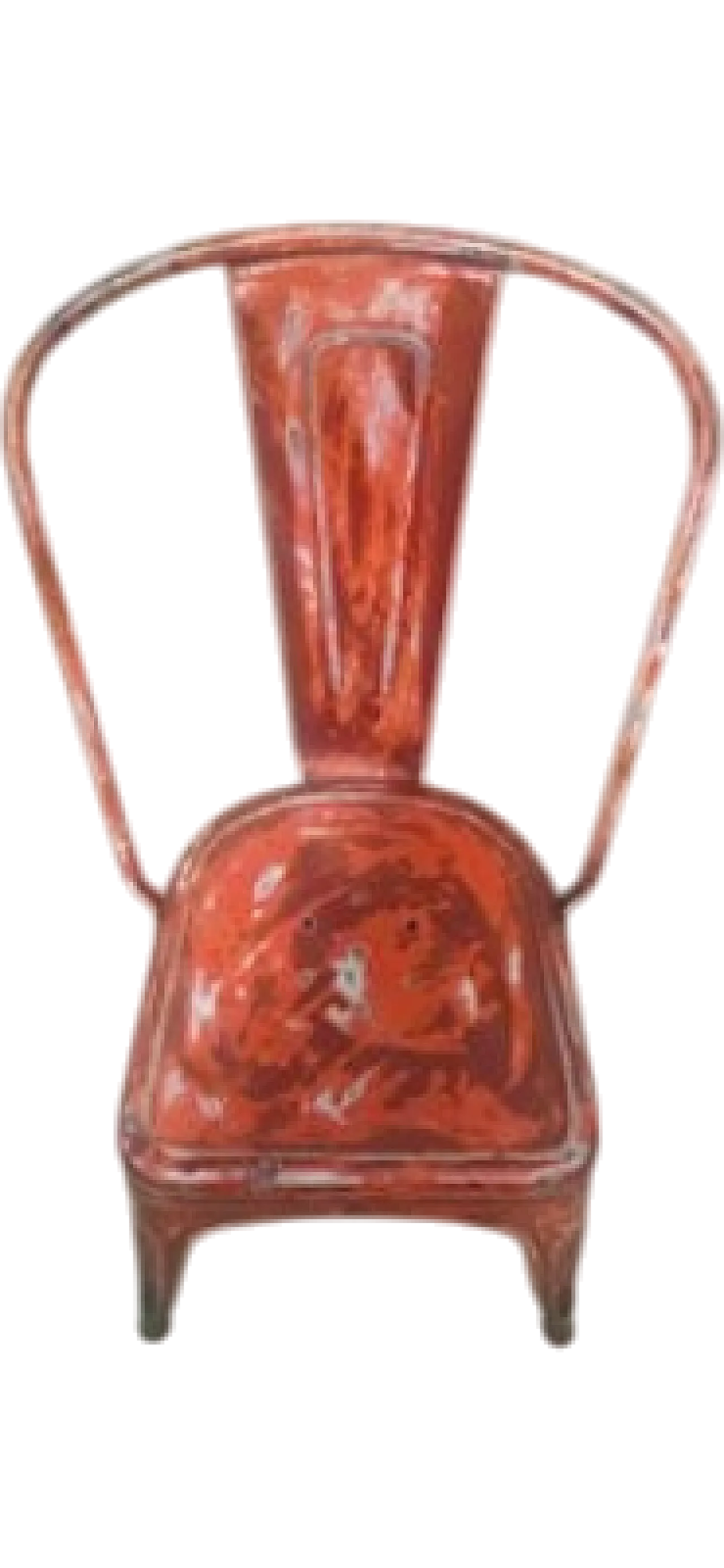 Set di 3 sedie di Xavier Pauchard per Tolix, anni '50 8