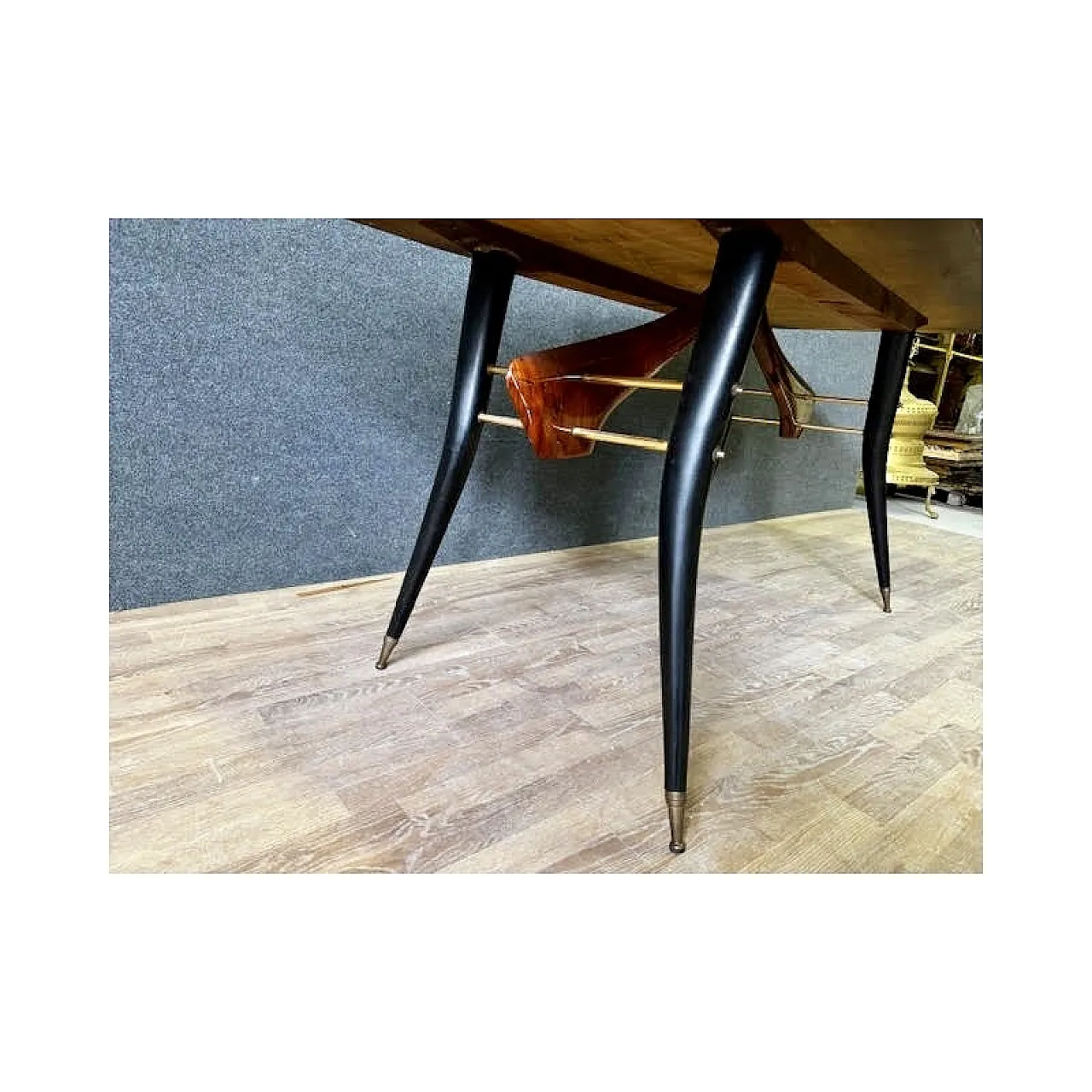 Wooden table by Vittorio Dassi, 1960s 4