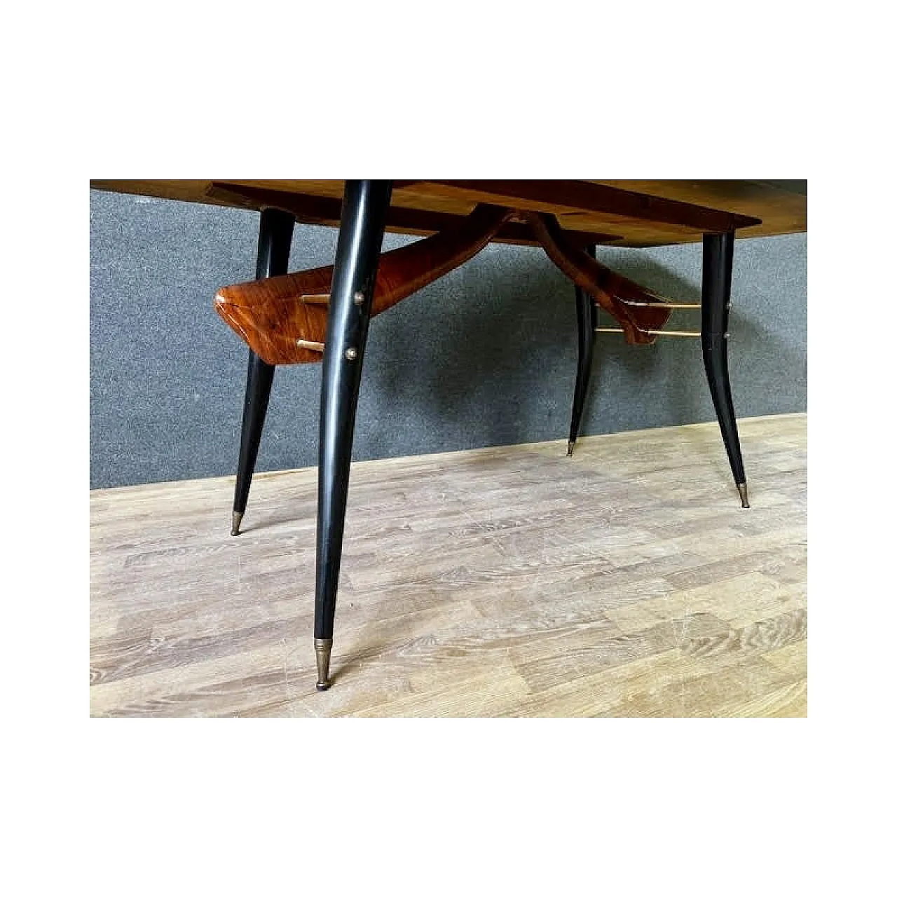 Wooden table by Vittorio Dassi, 1960s 5