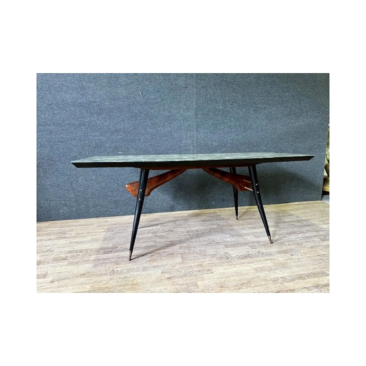 Wooden table by Vittorio Dassi, 1960s 6