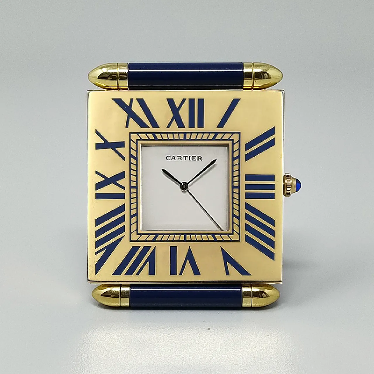 Cartier Alarm Clock Penduclette. Made in Swiss, 1990s 4