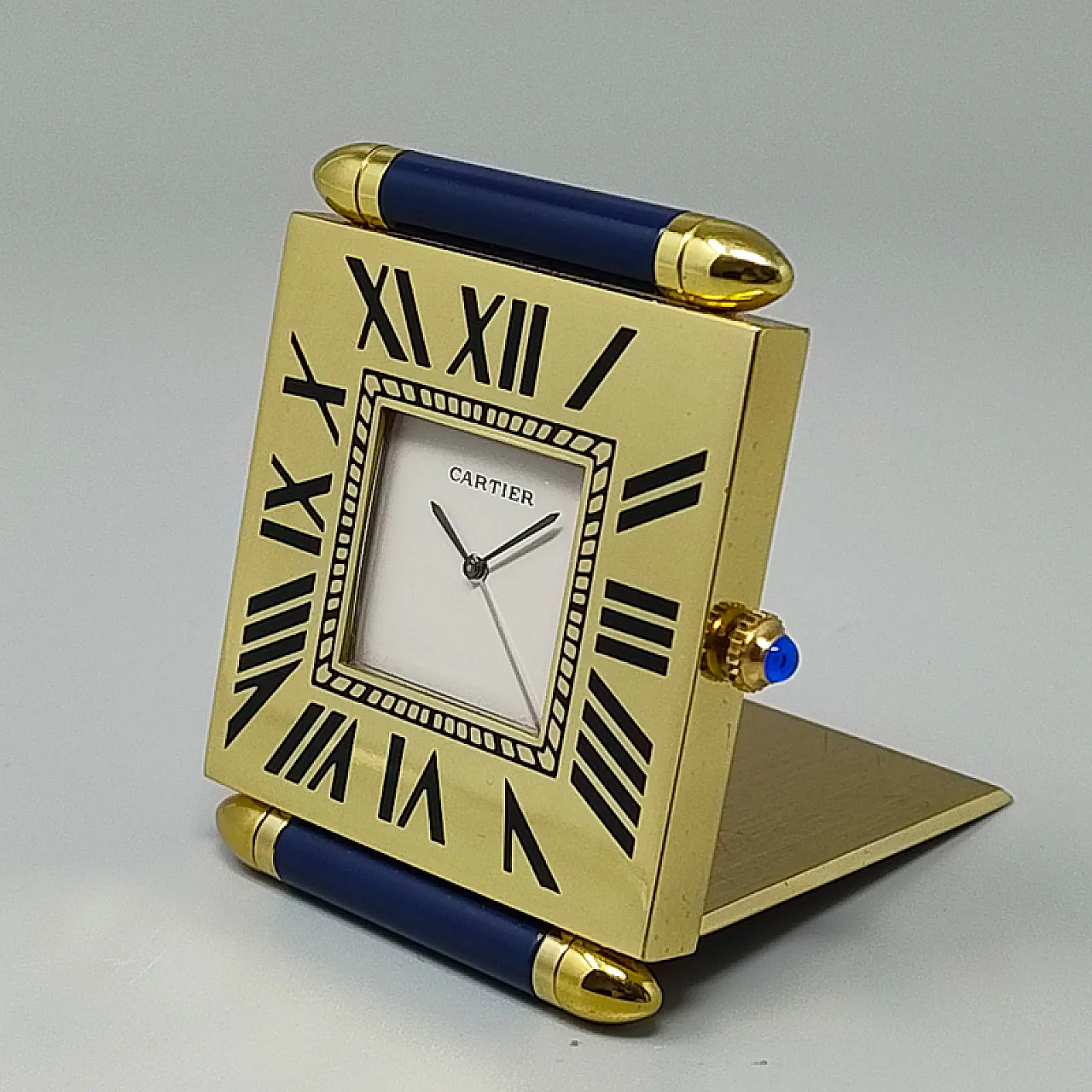 Cartier Alarm Clock Penduclette. Made in Swiss, 1990s 6