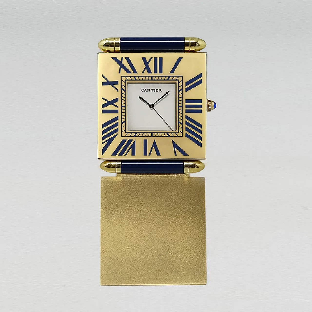 Cartier Alarm Clock Penduclette. Made in Swiss, 1990s 8