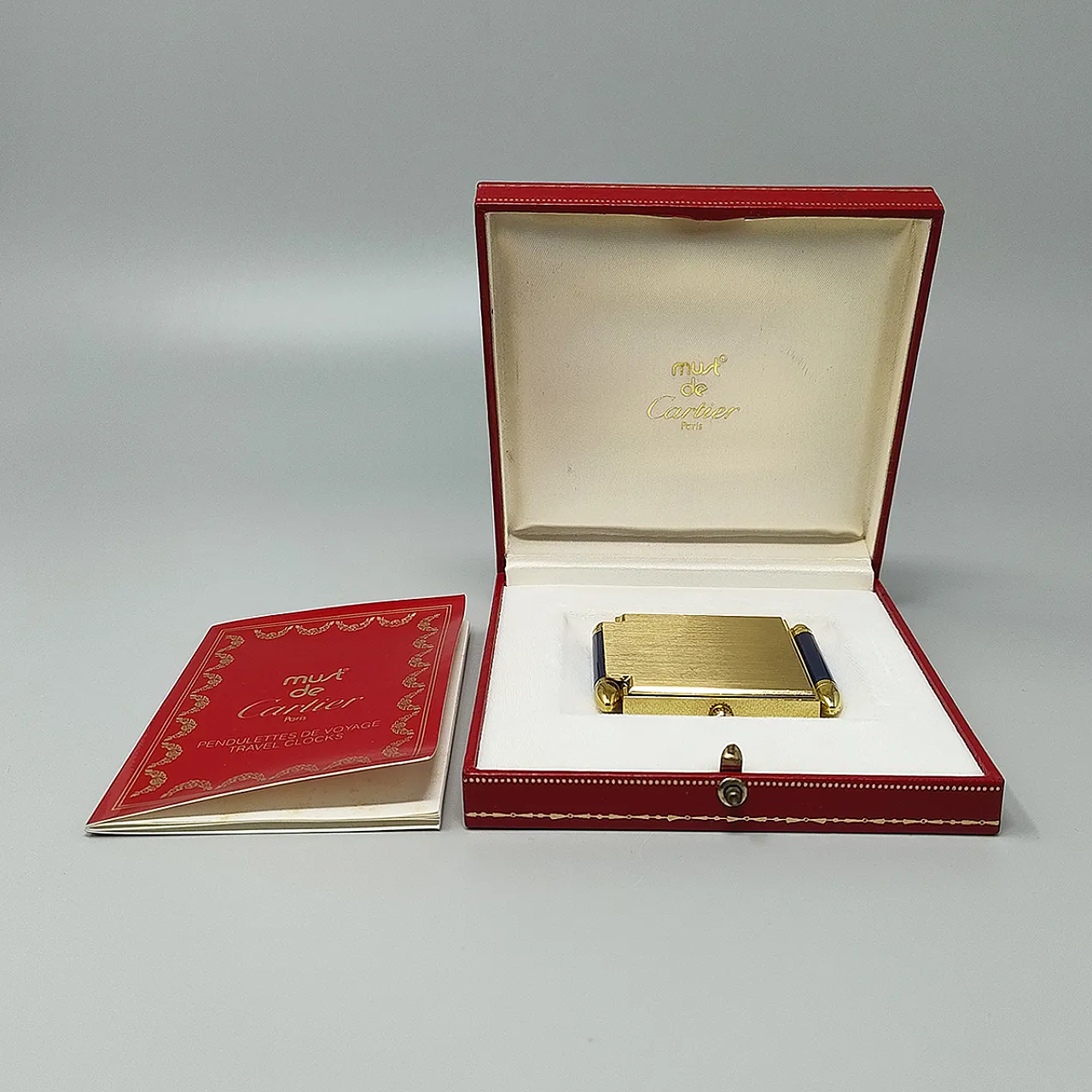 Cartier Alarm Clock Penduclette. Made in Swiss, 1990s 9