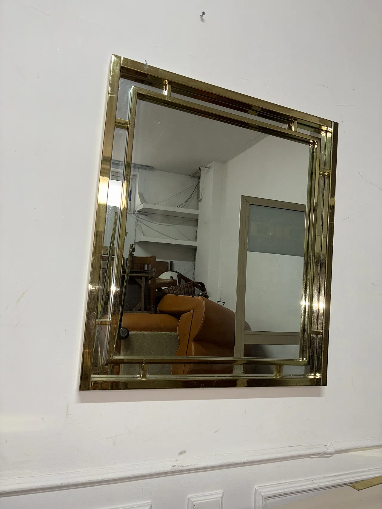 Console con specchio, anni '80 9