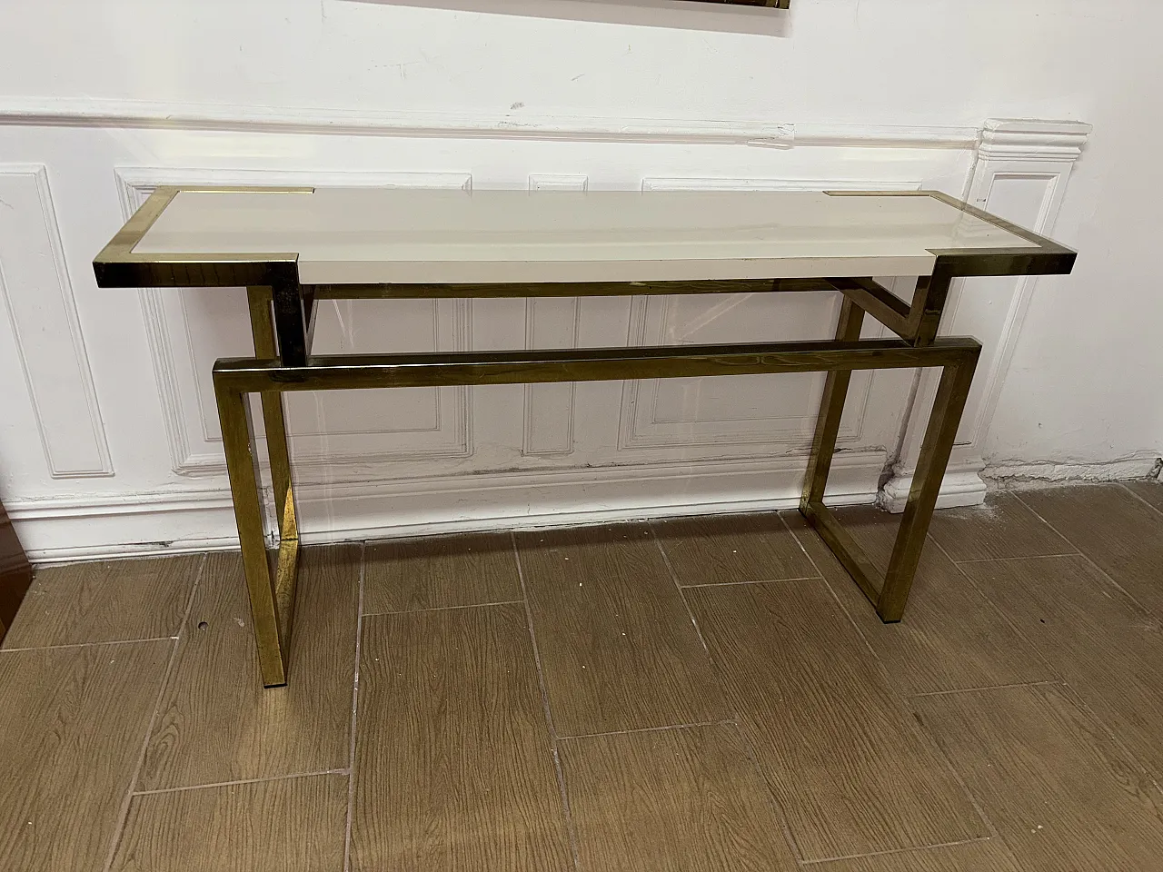 Console con specchio, anni '80 11