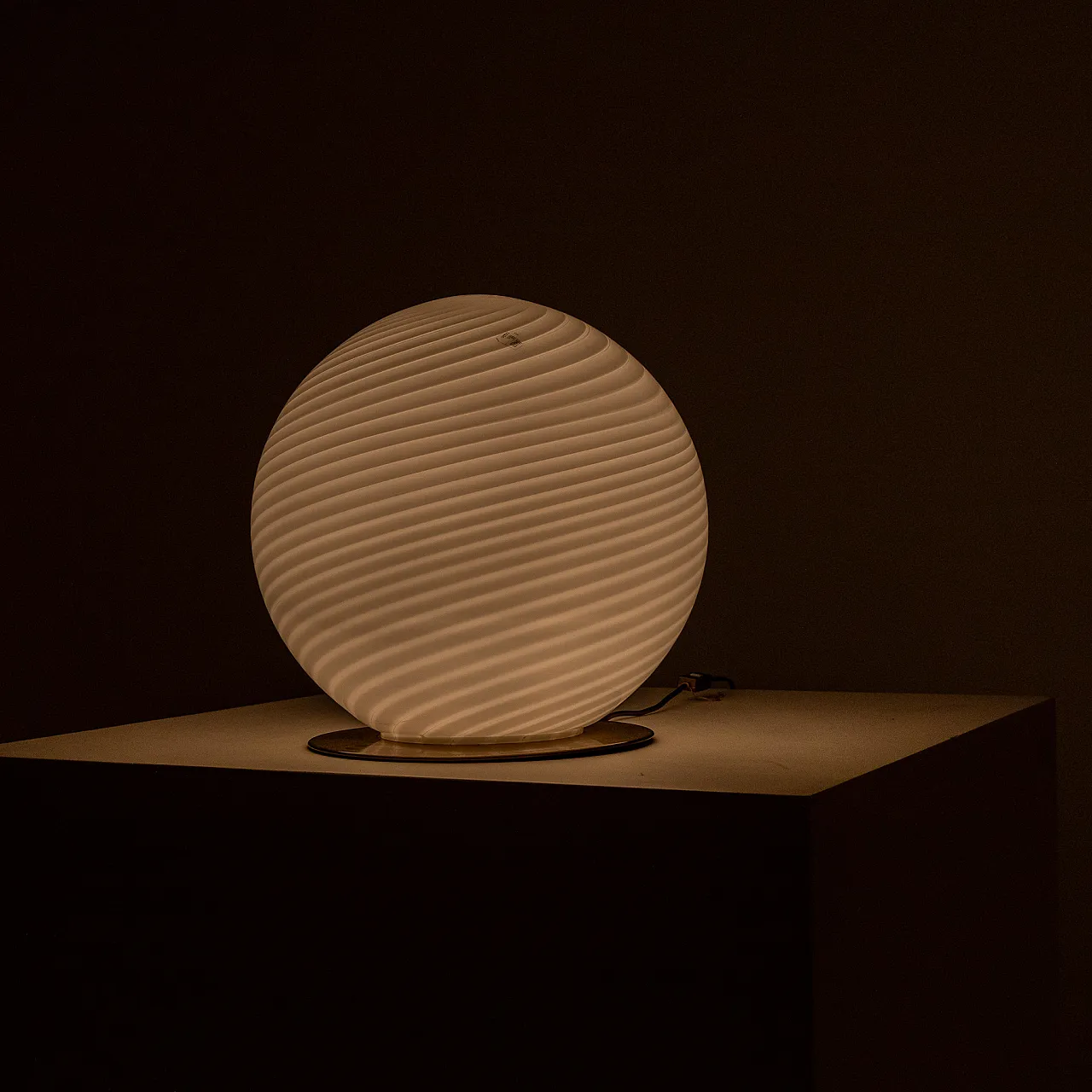 Murano glass table lamp, 1950s 5