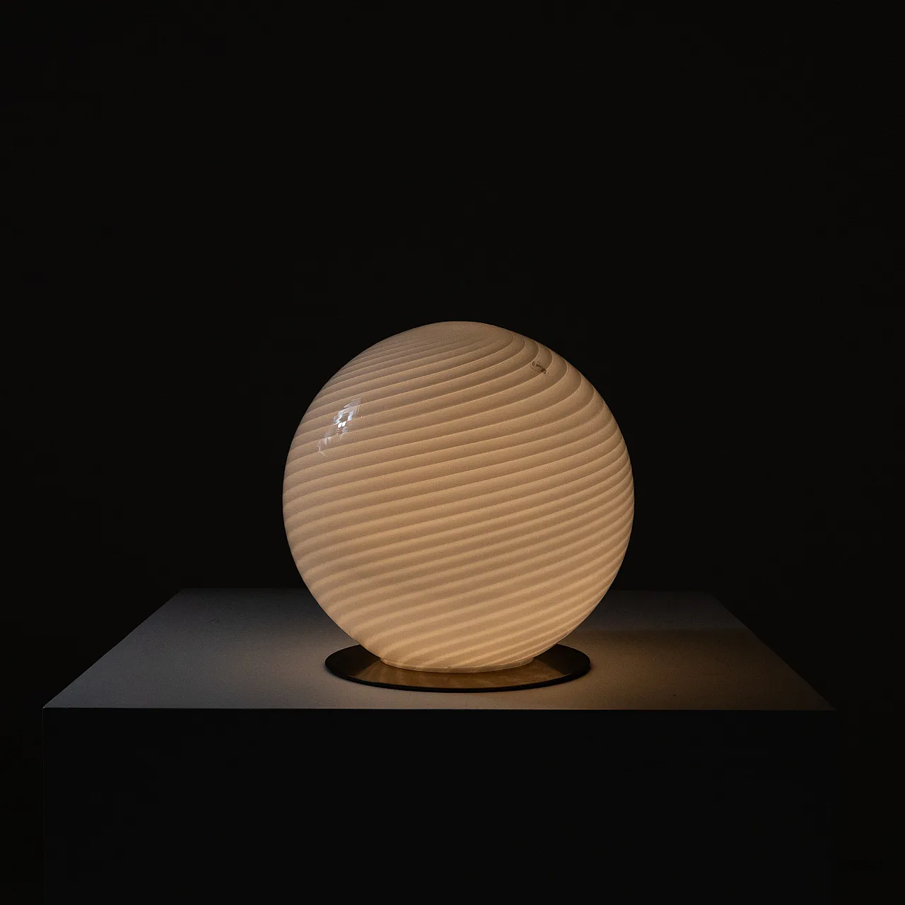 Murano glass table lamp, 1950s 7